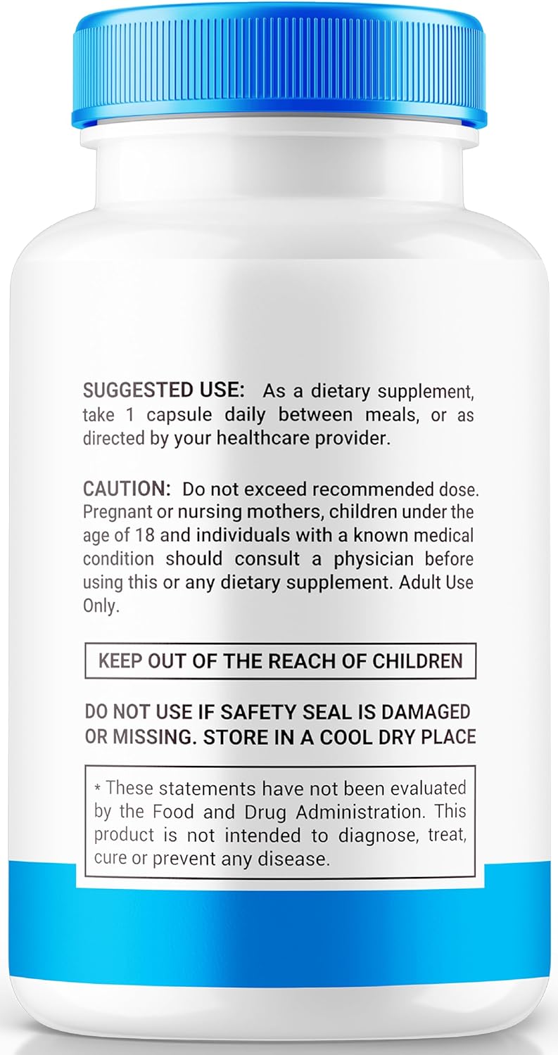 Official GlycoForte 2 Pack Capsules for Overall Health Support - Natural Formula for Blood Circulation - Premium 120 Glyco Forte Pastillas Review