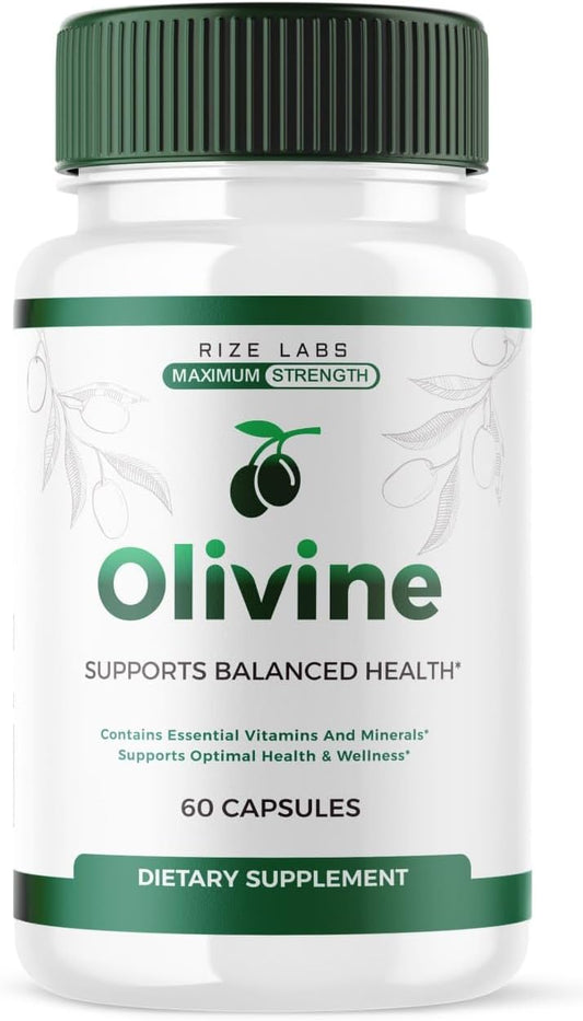 Official Olivine  Slimming Formula  Supplement Capsules - Superfood for Total Body Wellness & Healthy Lifestyle, Lean Physique Pills, Advanced Formula (60 Capsules)