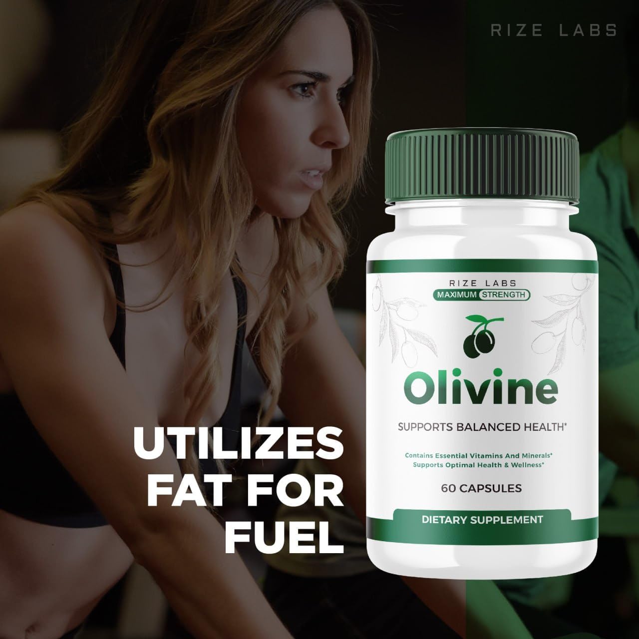 Official Olivine  Slimming Formula  Supplement Capsules - Superfood for Total Body Wellness & Healthy Lifestyle, Lean Physique Pills, Advanced Formula (60 Capsules)