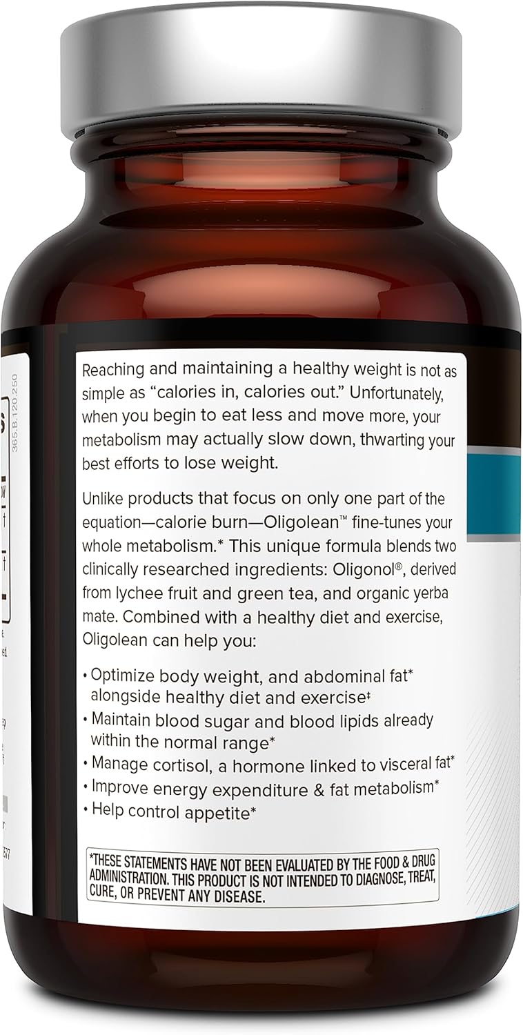 Oligolean: Natural Metabolism Support with Oligonol and Yerba Mate for Improved Quality of Life