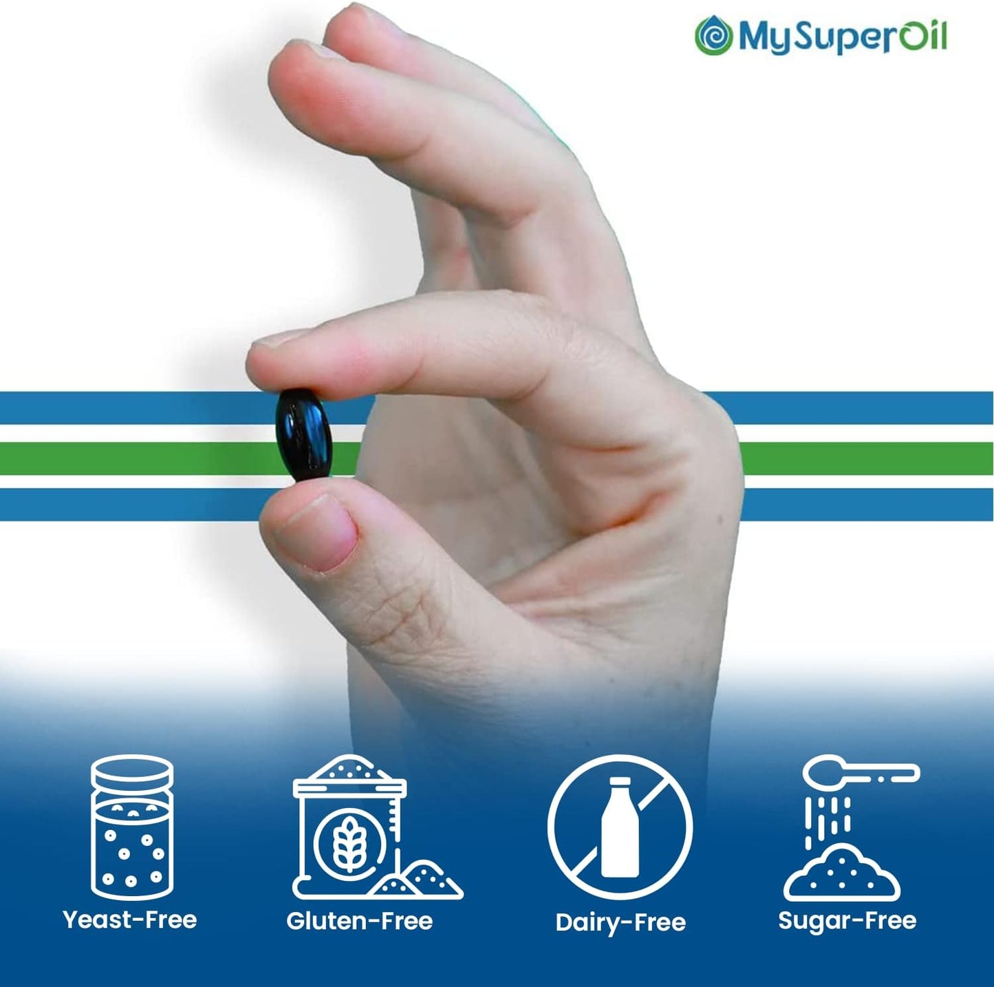 Omega 20 Green Lipped Mussel Oil Softgels, 30 Count, Burpless Fish Oil Supplement, 300% More Effective for Cardiovascular & Joint Health