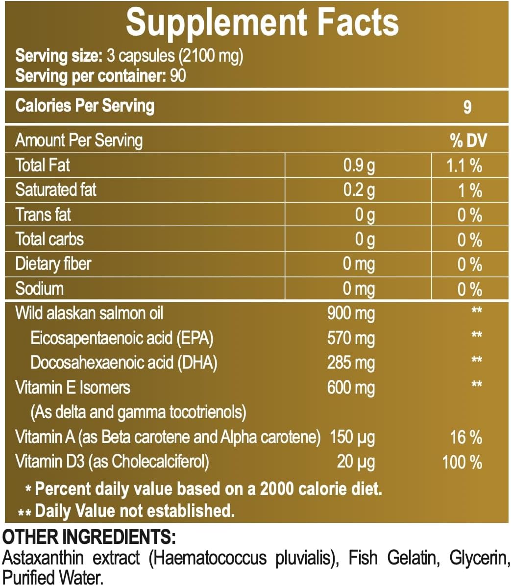 Omega-3 Dietary Supplement Capsules - 90 Capsules, 700mg