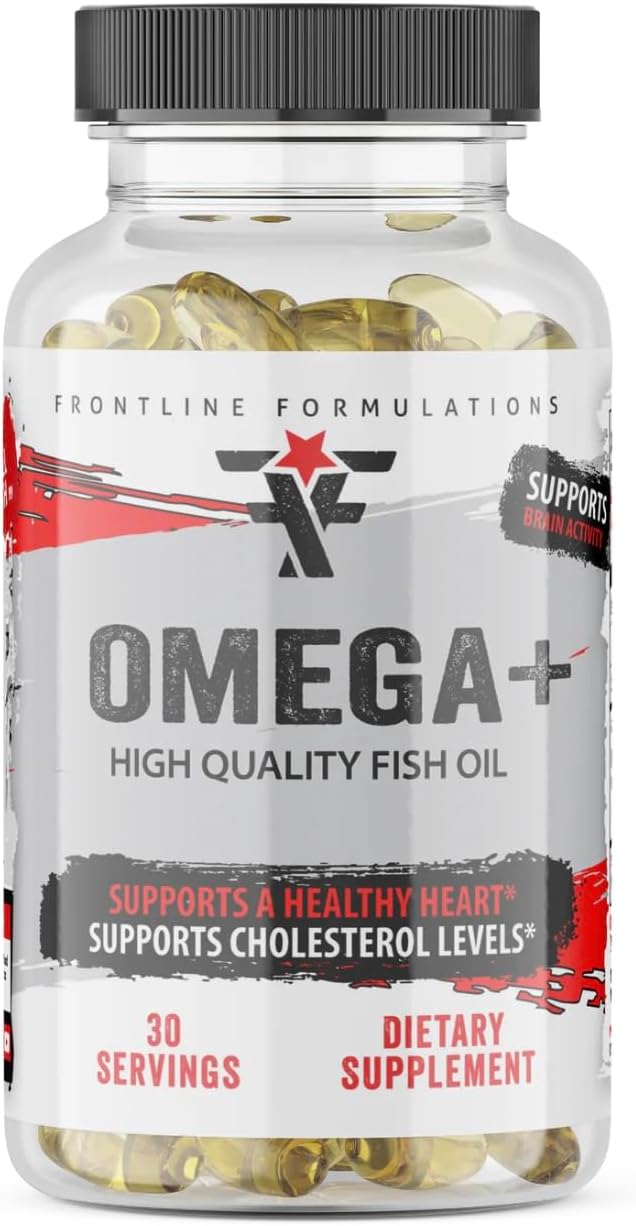 Omega+ Endurance Formula: Train Harder, Recover Faster - Frontline Formulations, Veteran Owned
