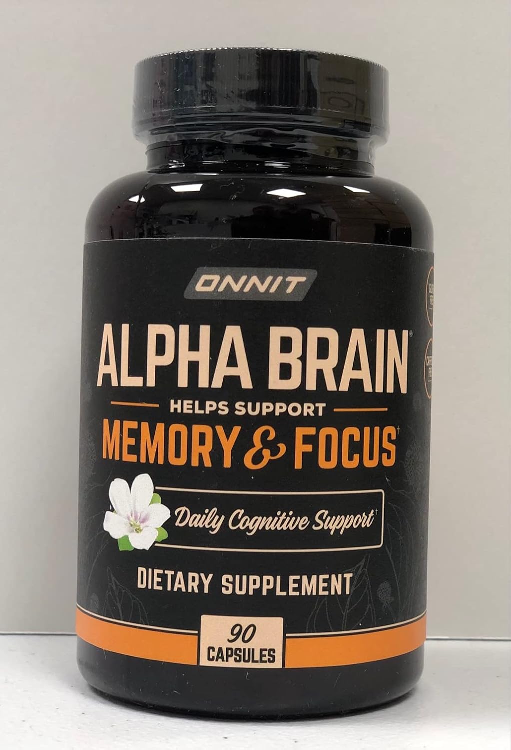 ONNIT Alpha Brain Mushroom Supplement - Boost Cognitive Function & Focus