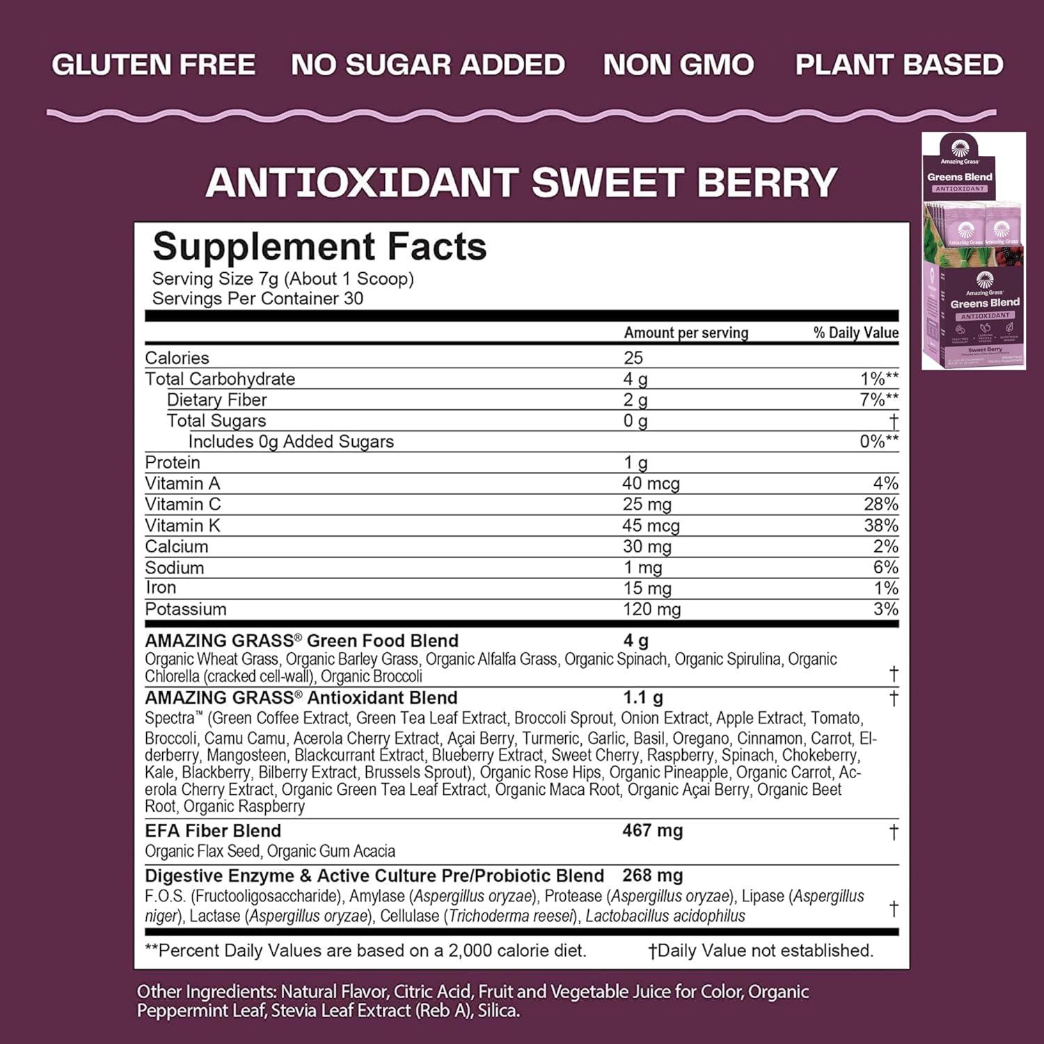 Optimum Nutrition Energy Bundle: Amino Energy + Electrolytes Stick Packs & Greens Superfood Antioxidant, Sweet Berry - 22 Servings