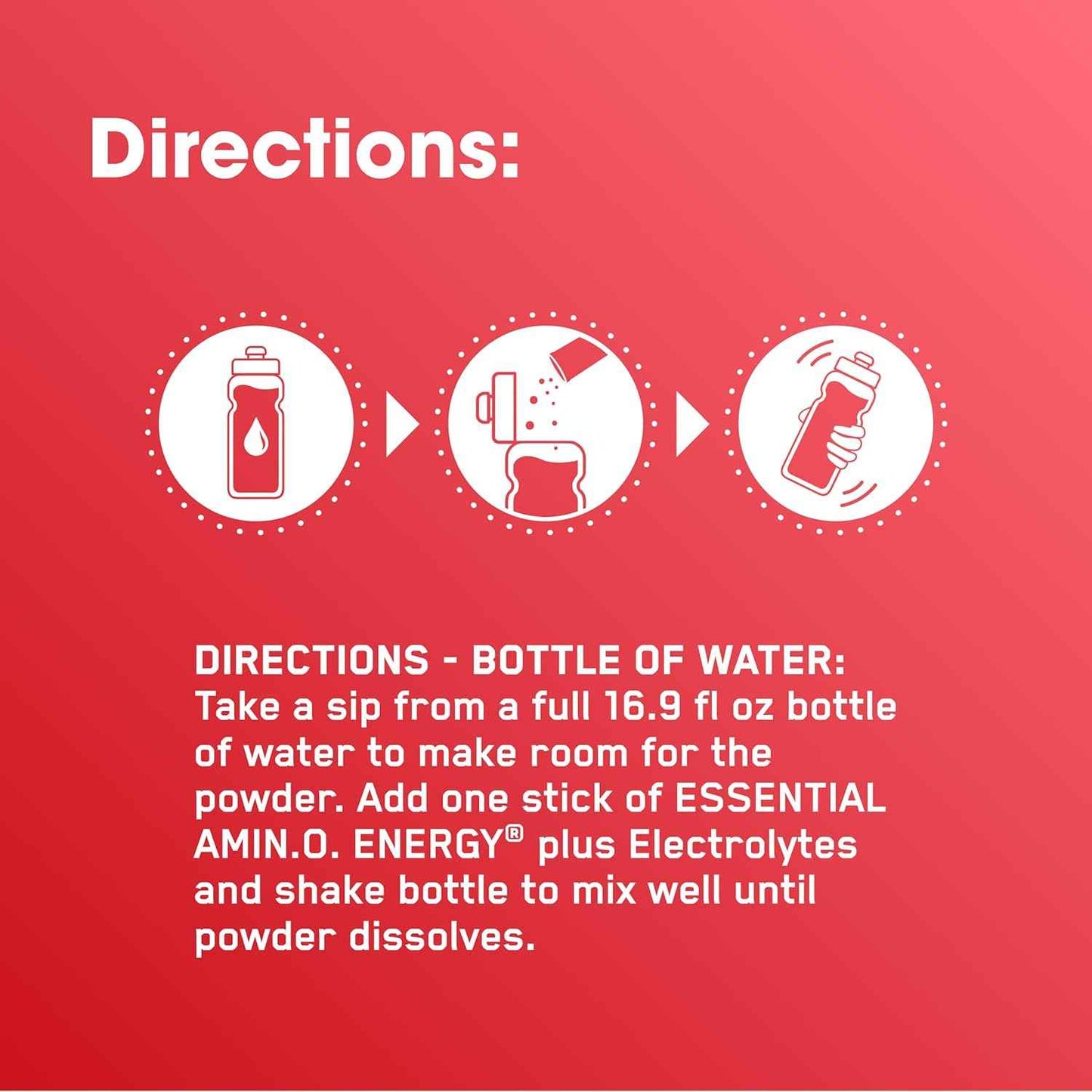 Optimum Nutrition Essential Amino Energy Plus Electrolytes Stick Packs, Energy Powder, Strawberry Burst, 7 Count