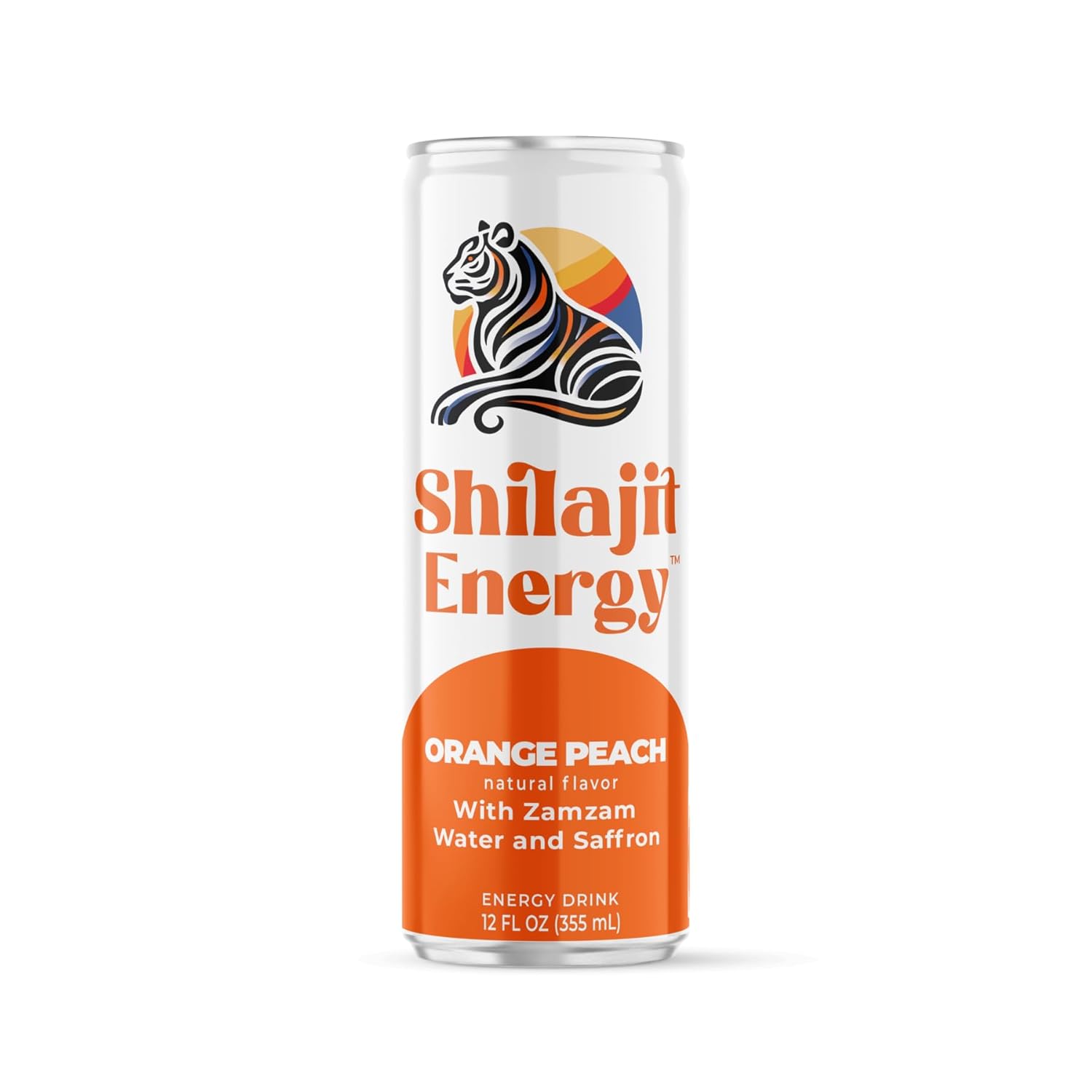 Orange Peach Shilajit Energy Drink - Natural Energy Boost with Shilajit Extracts and Antioxidants