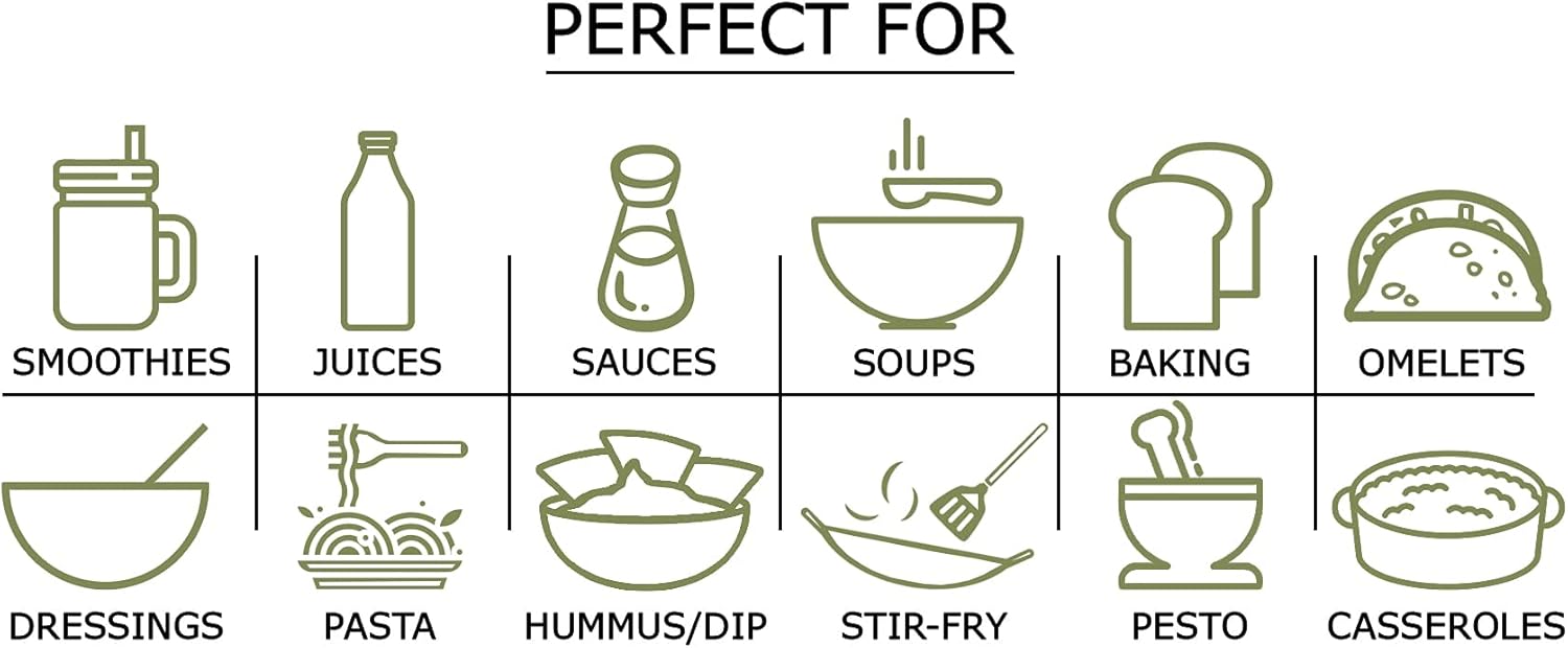 Organic Alfalfa Powder 1.5 lbs - Non-GMO, Raw Dried Leaves for Baking, Juices, Smoothies, Tea, Drinks - High Fiber & Protein