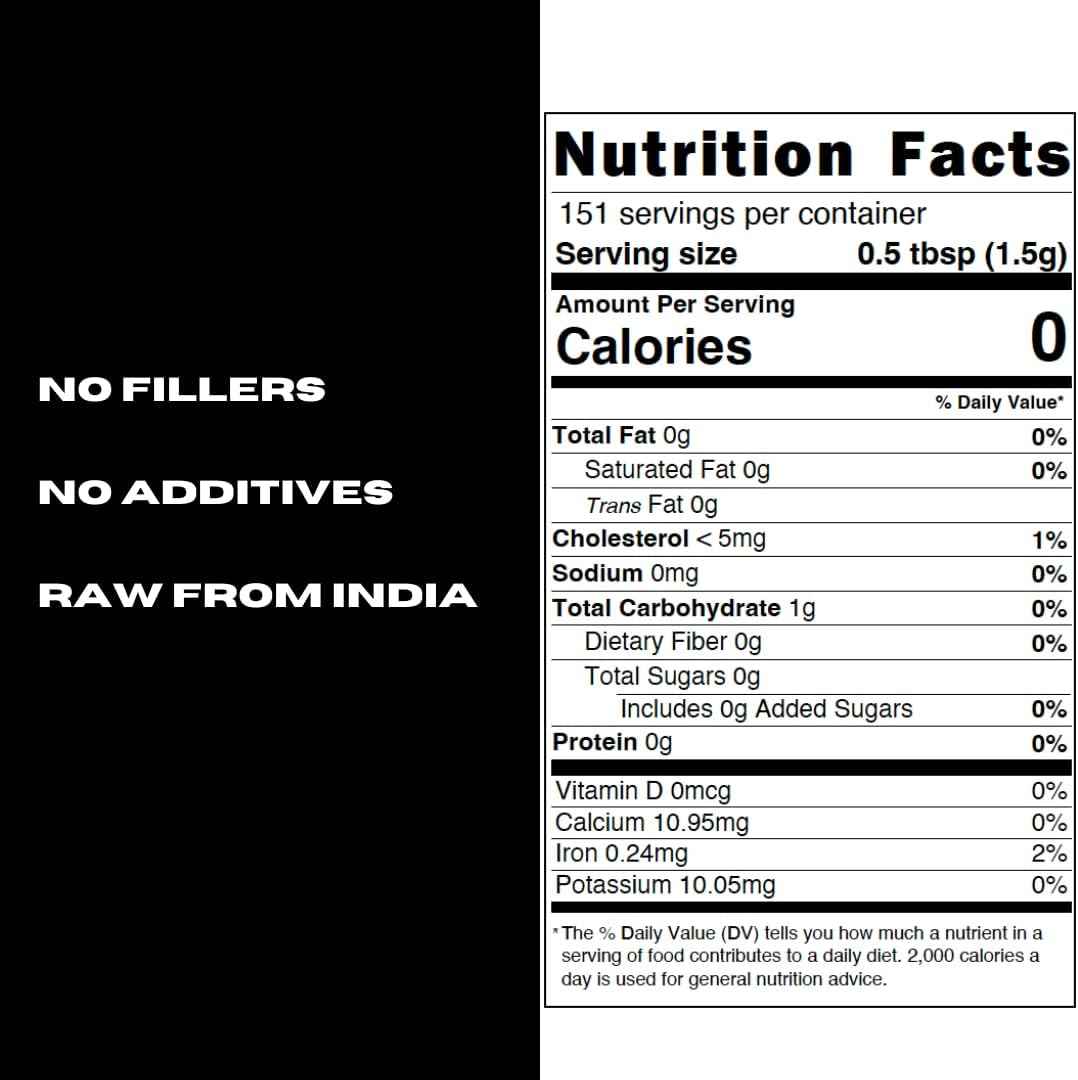 Organic Ashwagandha Powder | 8.01 oz | USDA Organic & Non-GMO | Raw from India | Stress Relief & Immune Support | Ashwagandha Supplement (150 Servings)