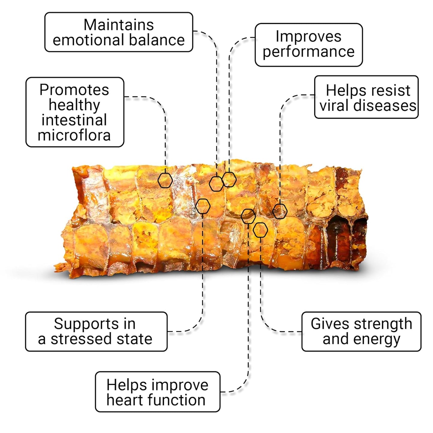 Organic Bee Bread: Fermented Bee Pollen 4.4oz - 100% Natural Superfood Granules for Breast Growth & Immune Support