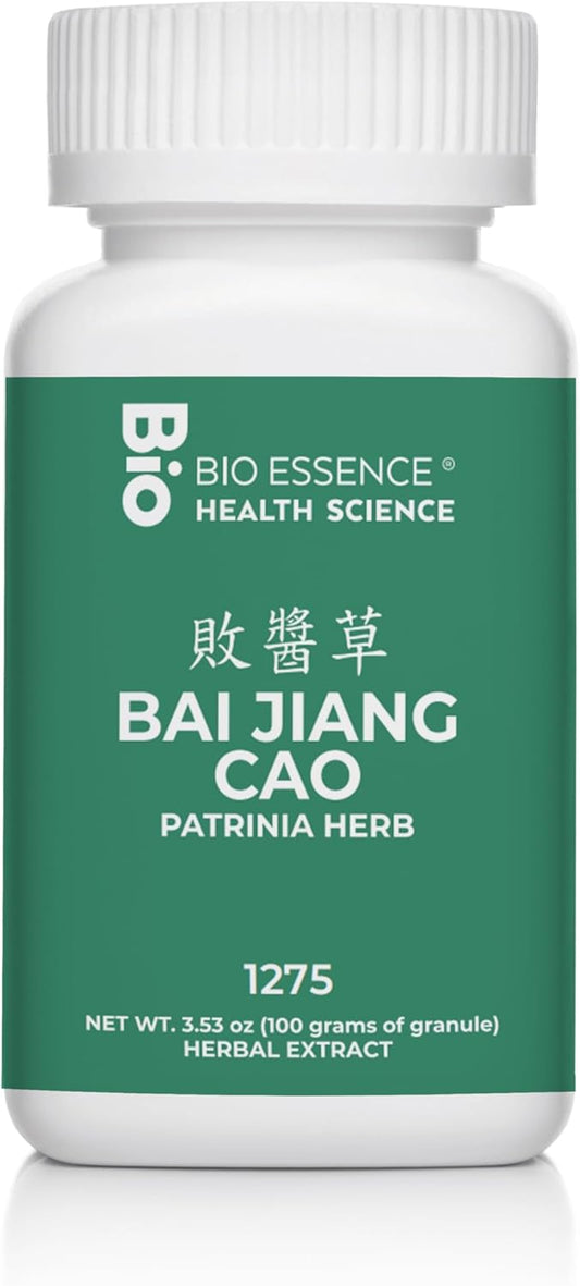 Organic Bio Essence Health Science Bai Jiang Cao Patrinia Herb (Raw) 100g - 1275 Formula