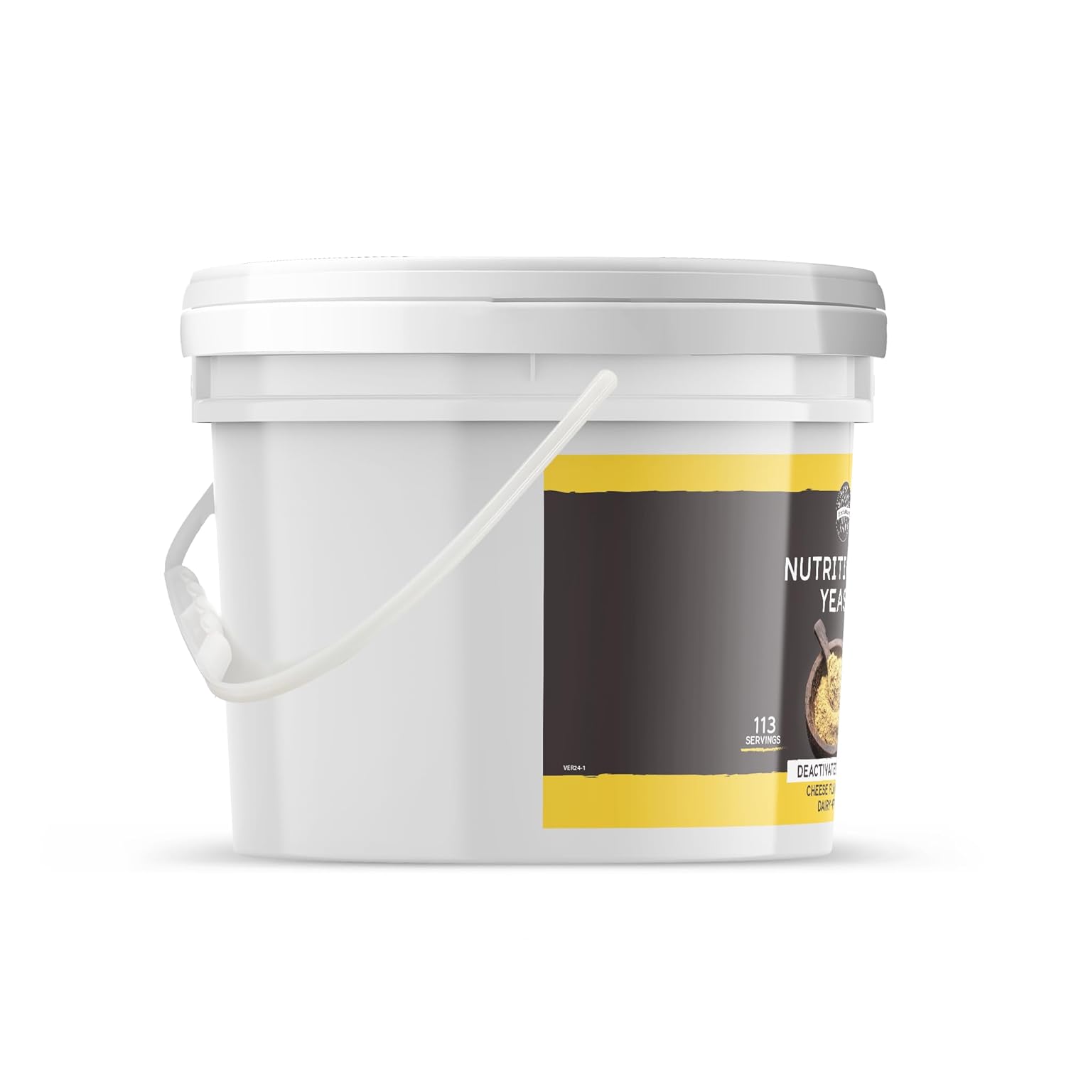 Organic Birch & Meadow Nutritional Yeast Flakes - 1 Gallon Bulk Size for Popcorn and More