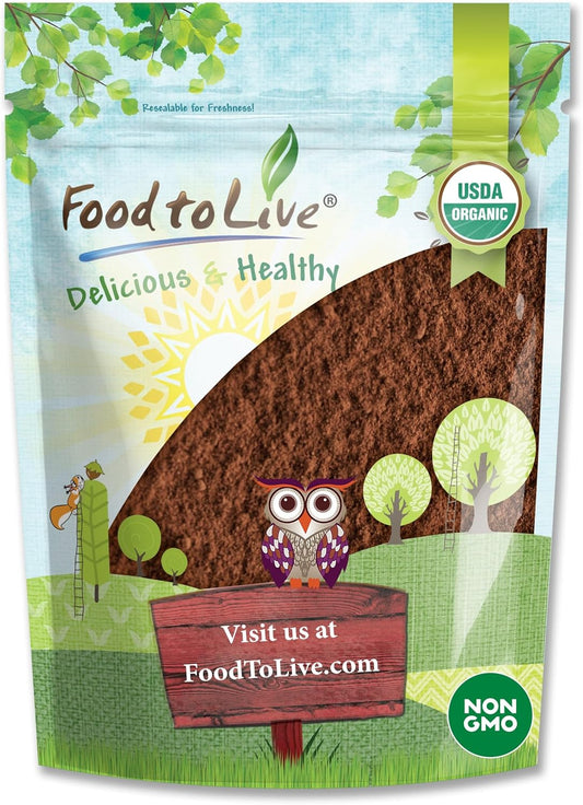 Organic Chaga Mushroom Powder 2.5 lbs - Vegan Superfood for Immunity & Wellness, Antioxidant-Rich, Non-GMO, Kosher