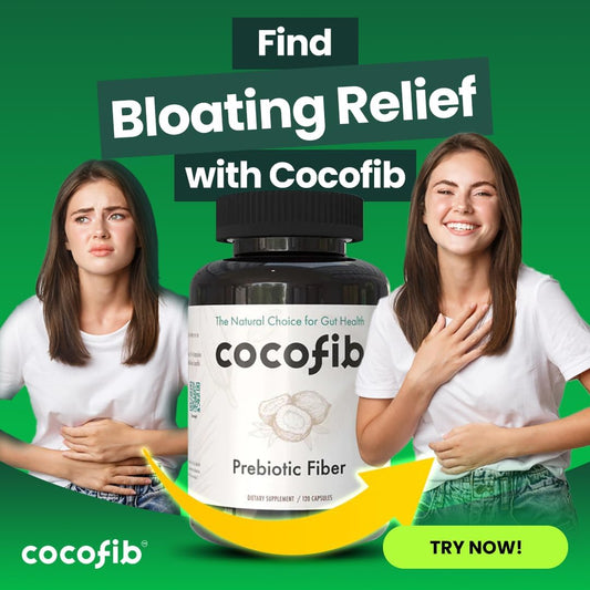 Organic Cocofib Prebiotic Fiber Supplement for Healthy Gut Function