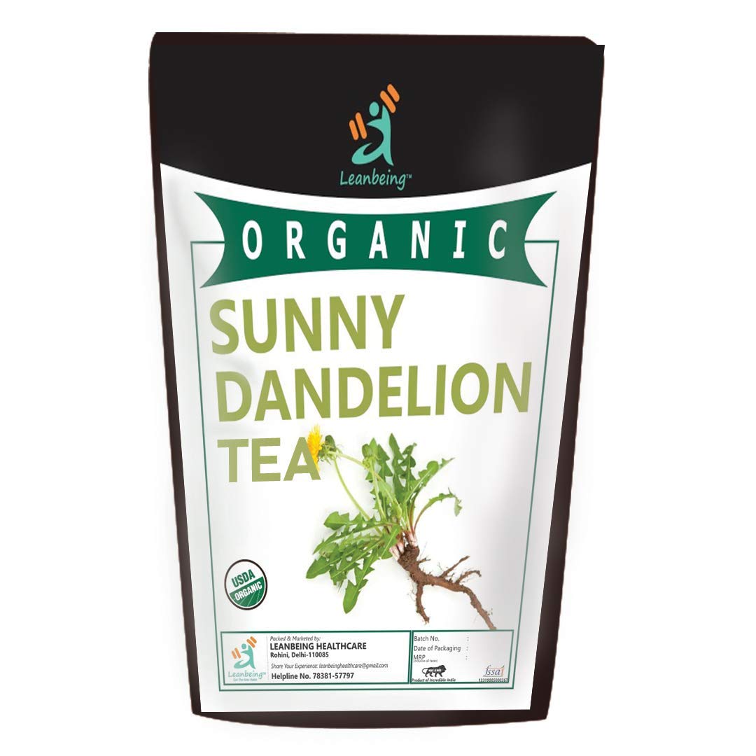 Organic Dandelion Leaf & Root Herbal Tea for Liver Cleanse (100g) | Supports Kidney Health & Function