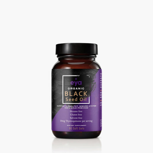 Organic Egyptian Black Cumin Seed Oil Soft Gel Capsules - Cold-Pressed, Unrefined, Heavy Metal Tested for Purity - Support Gut Health & Immune System - Vegan Formula