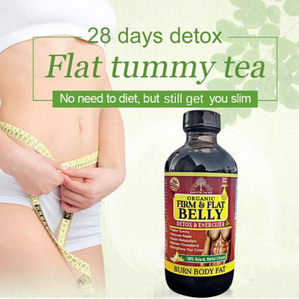Organic Flat Belly Detox Energizer - 8oz Bottle