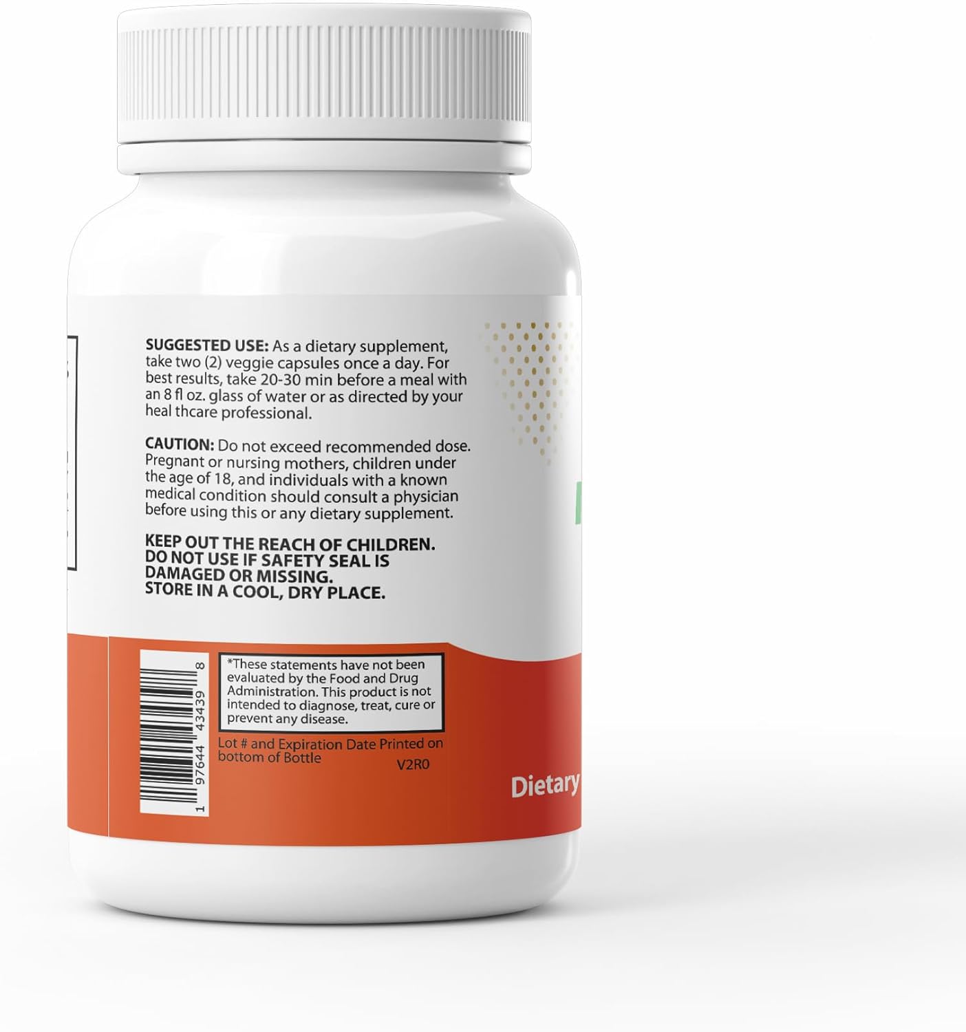 Organic Herb's Forest Moringa Leaf Powder Capsules, 800mg per Serving, Small Veg Capsules, Daily Nutrition for Women and Men