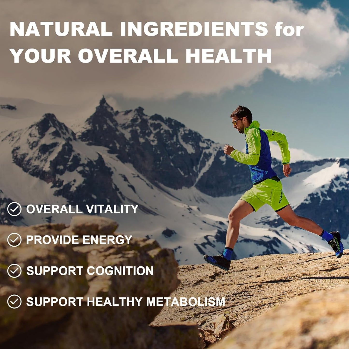 Organic Himalayan Shilajit Supplement for Energy and Immune Support - 270 Capsules