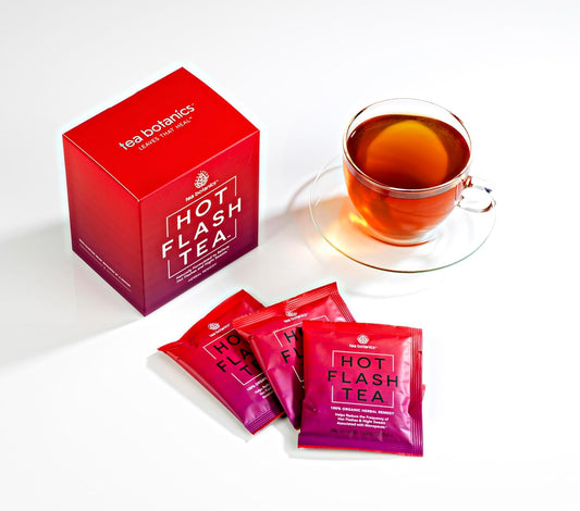 Organic Hot Flash Tea: Natural Relief for Menopausal Symptoms, Supports Hormone Balance*