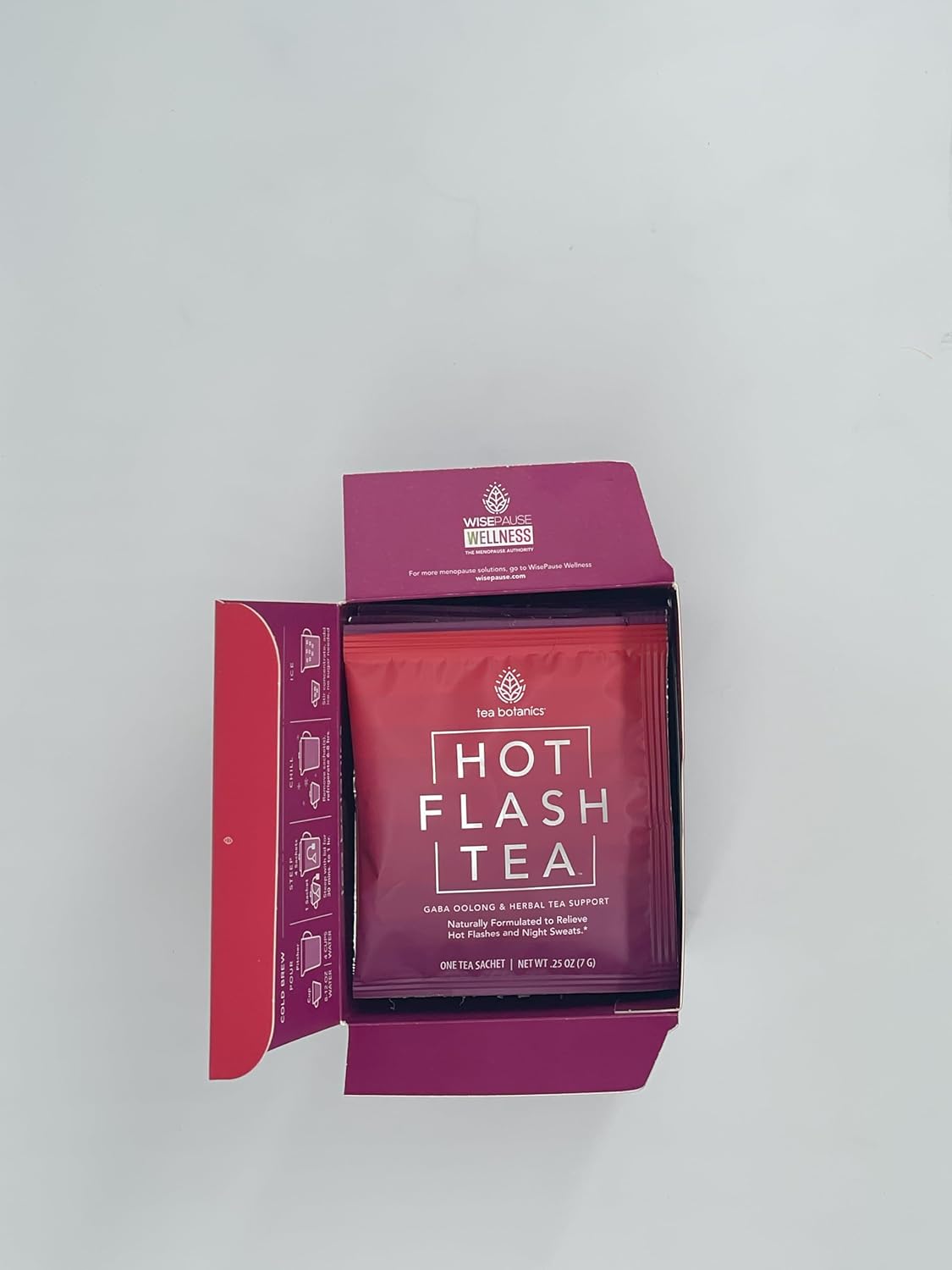 Organic Hot Flash Tea: Natural Relief for Menopausal Symptoms, Supports Hormone Balance*