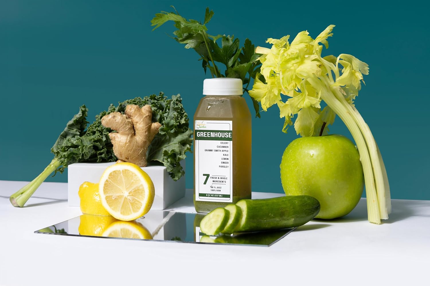 Organic Low Sugar Juice Cleanse - 3 Day Detox for  Slimming Formula  & Craving Control - Kid-Friendly Raw Juices