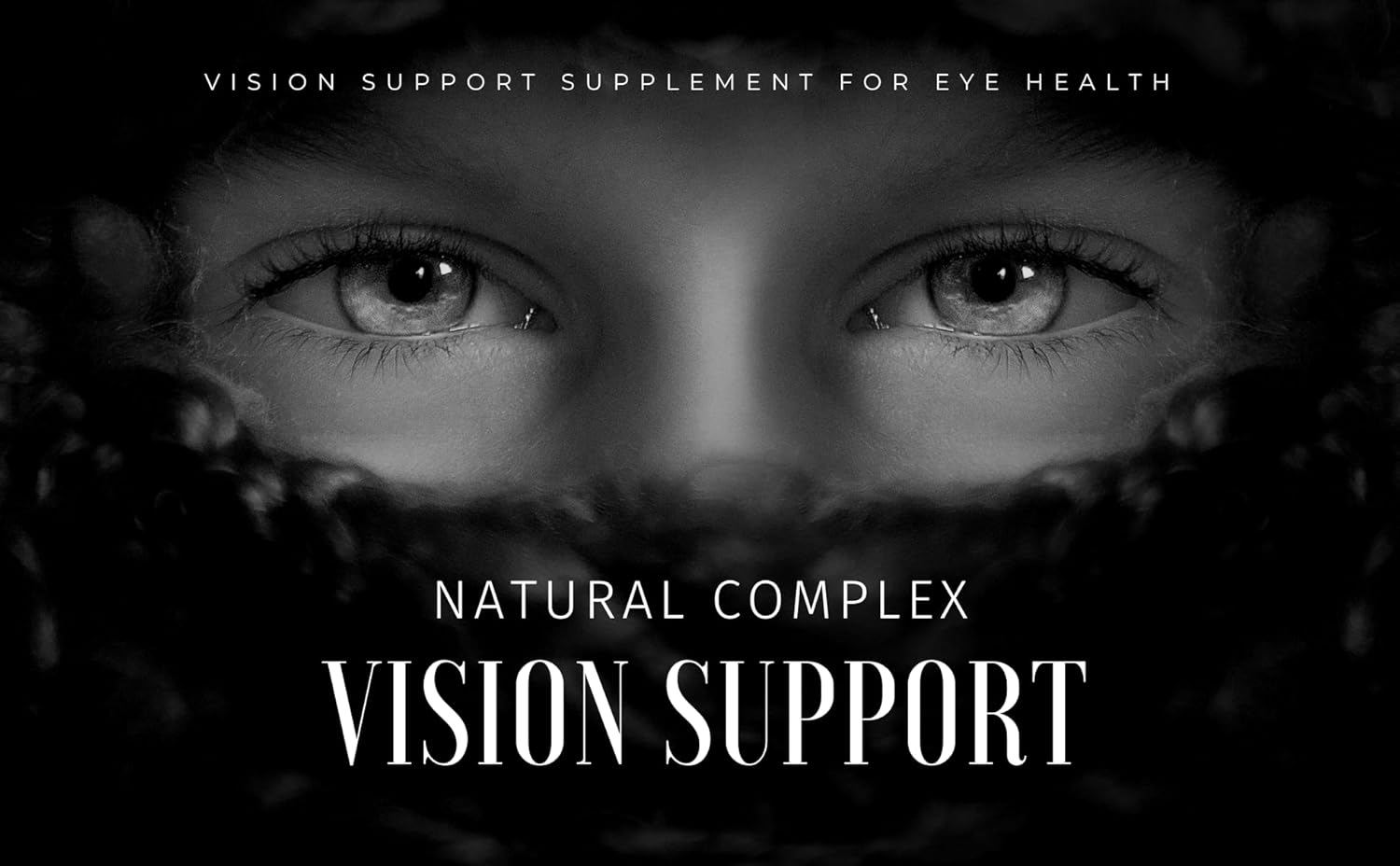 Organic Lutein Complex for Vision Support - Eye Vitamin & Mineral Supplement with Taurine and Milk Thistle Extract - 1 Bottle