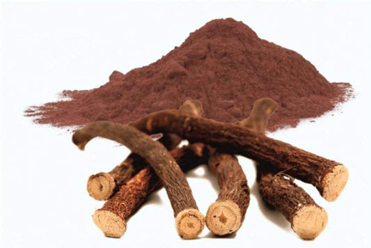 Organic Manjistha Root Powder 100g Jar - Majeeth - Indian Madder for Skin & Hair Care