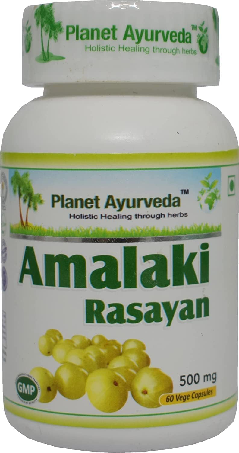 Organic Memory Enhancing Amalaki Rasayan Capsules by SHUKHAM - 60 ct.