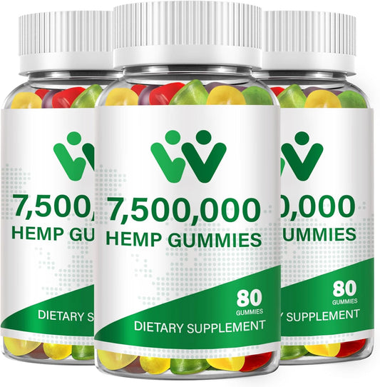 Organic metabolism booster Gummies 7500000 Strength - High Potency metabolism booster Oil Infused Candy - 240 Gummies - WACHRAY Nutrition