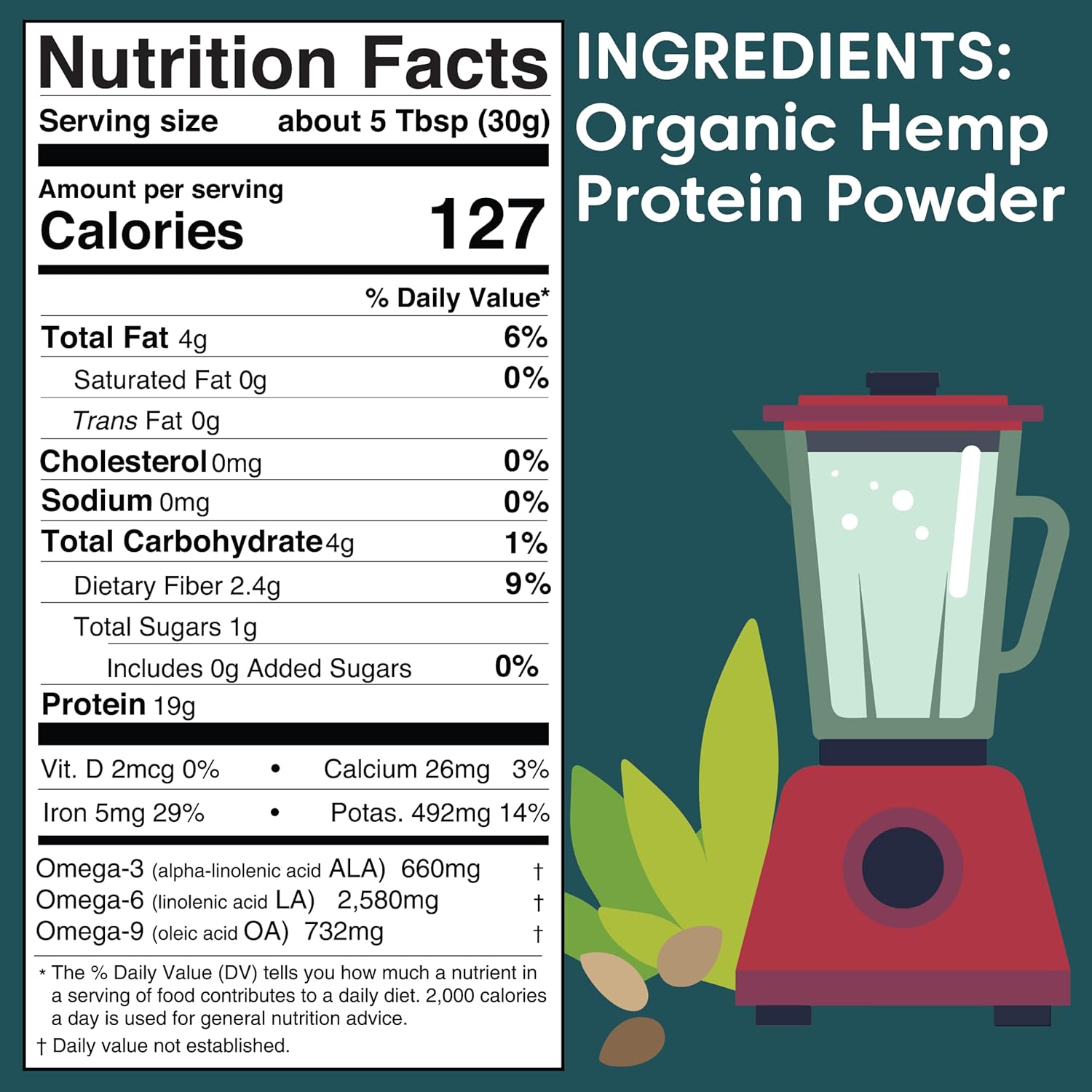 Organic metabolism booster Protein Powder 20lb - Vegan, Cold-Pressed, Plant Based Protein - 4lb Each (Pack of 5) by Wilderness Poets