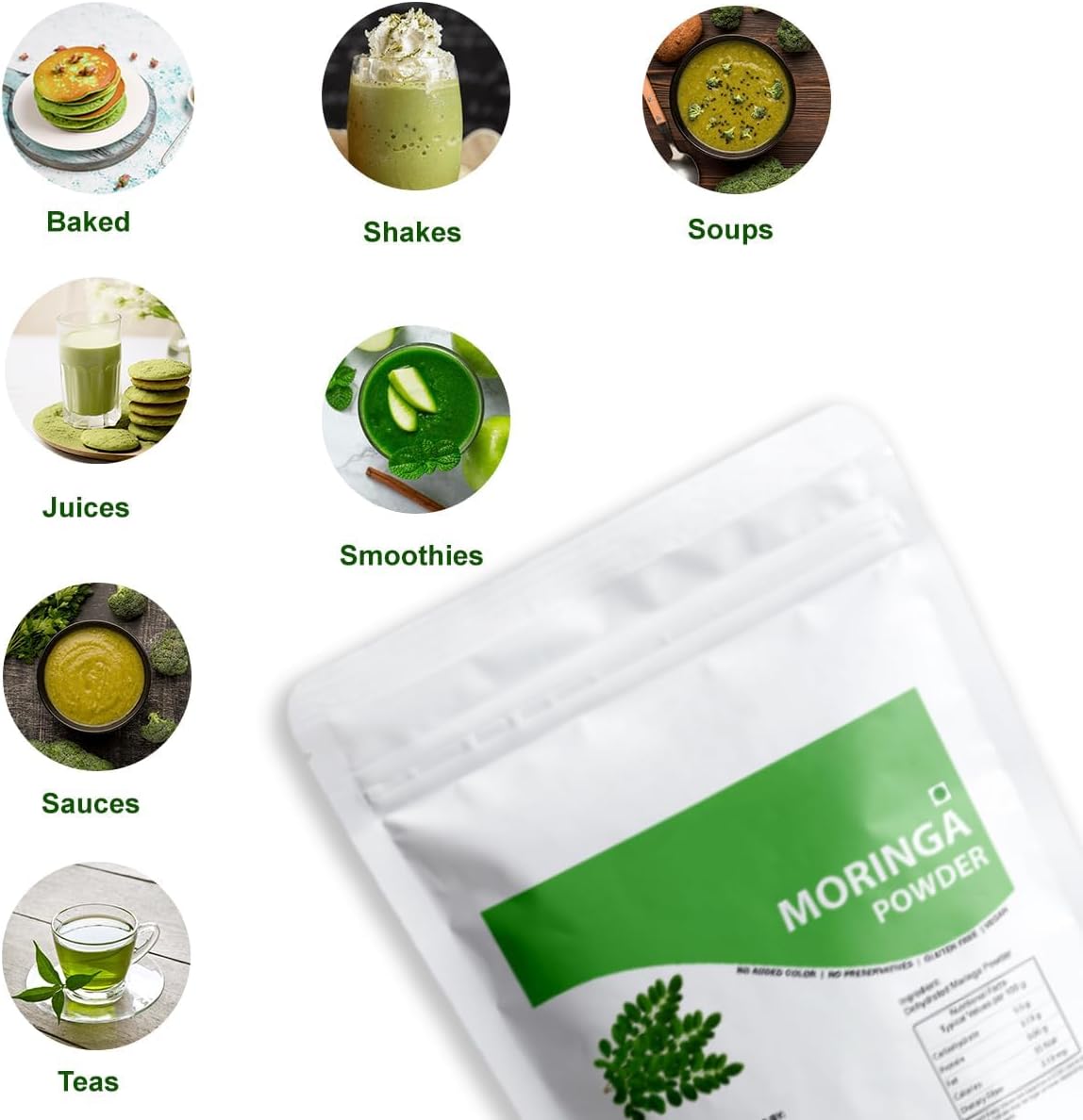 Organic Moringa Powder | Boost Energy & Vitality Naturally