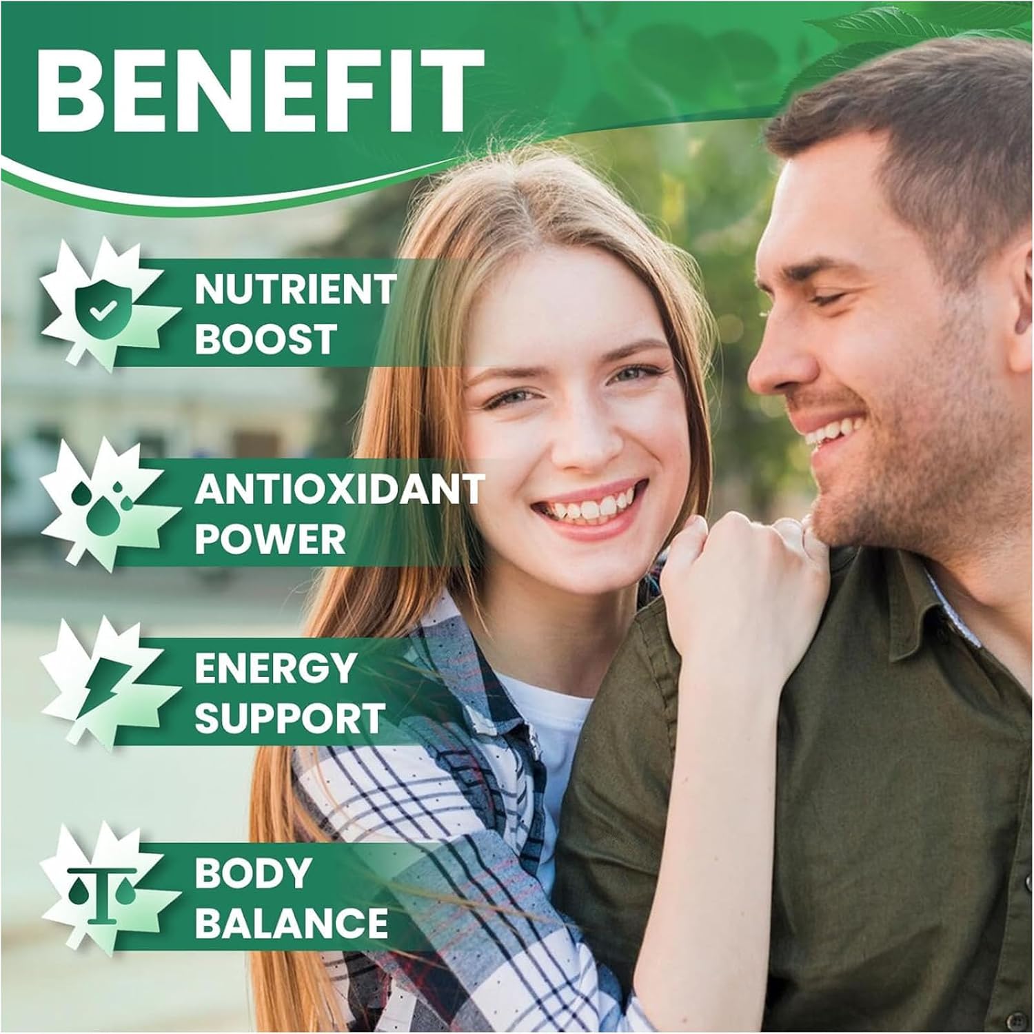 Organic Moringa Powder Capsules 800mg - Energy, Skin Health, Immune Support - 60 Capsules