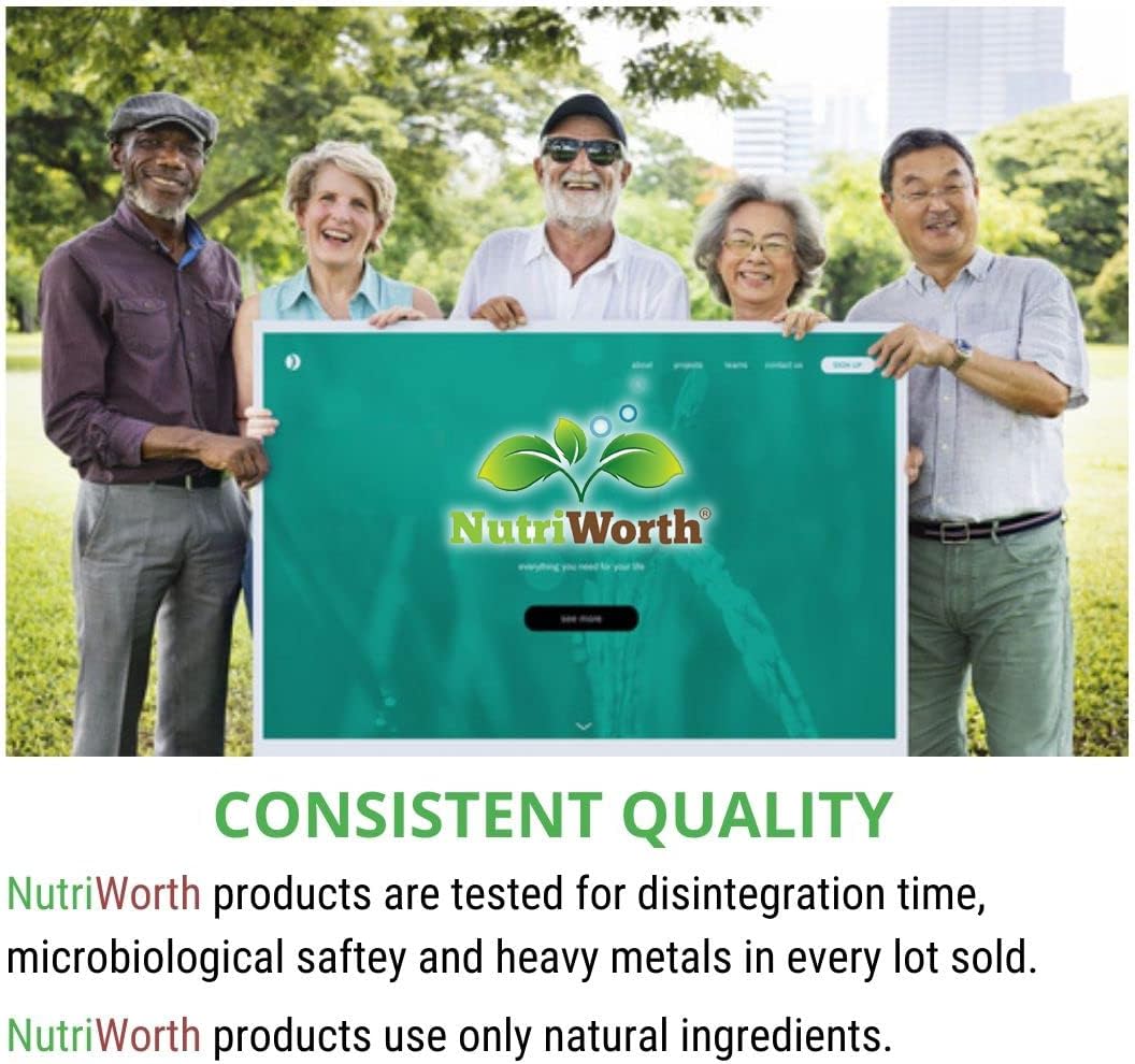 Organic Mushroom Immune Support Supplement - 90 Veg Capsules by NutriWorth