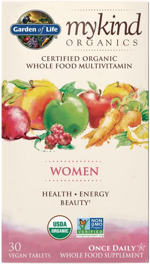Organic Mykind Organics Supplements by Garden of Life - Quality Whole Food Nutrition