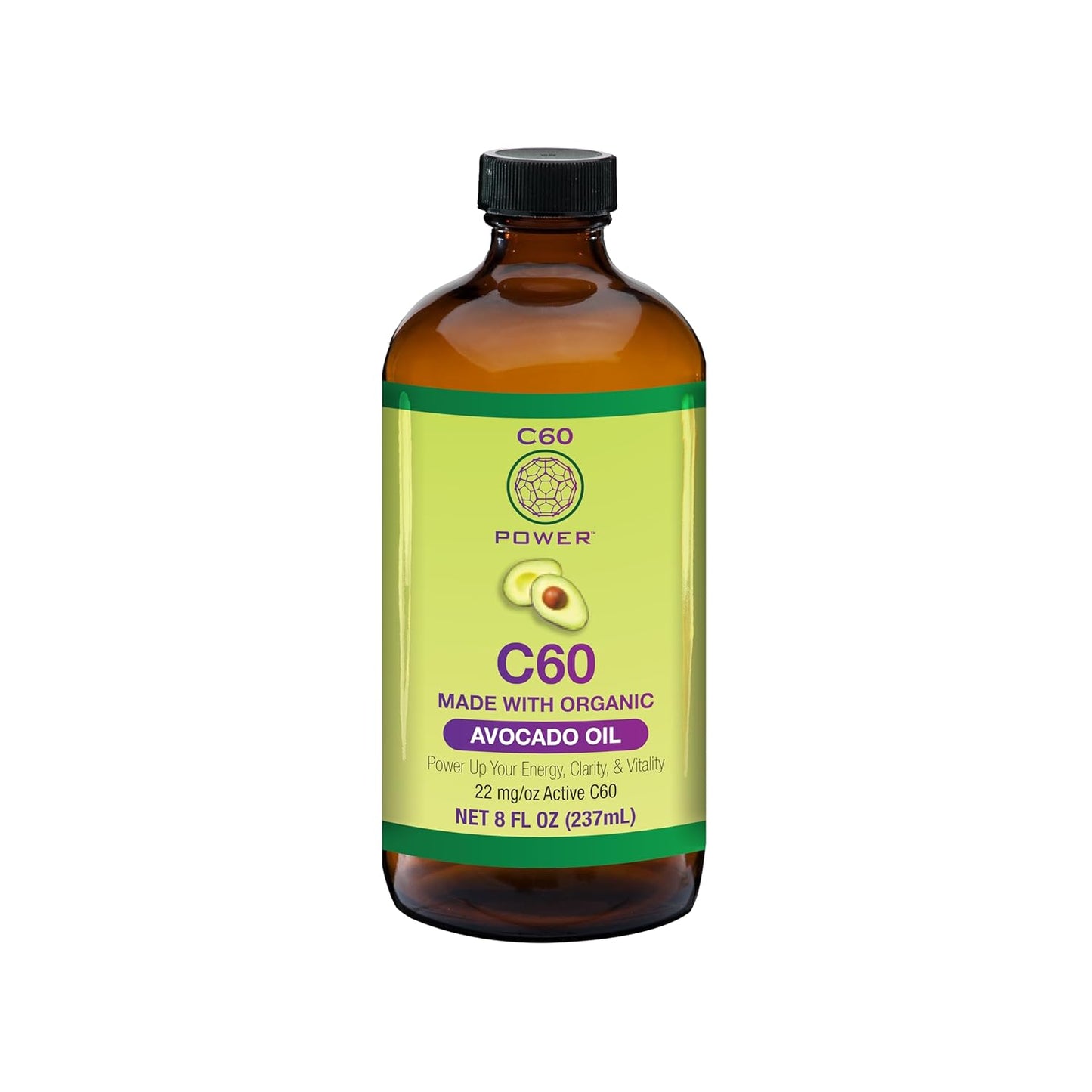 Organic Oil Kit with C60 Purple Power for Optimal Mitochondrial Function and Reduced Oxidative Burden
