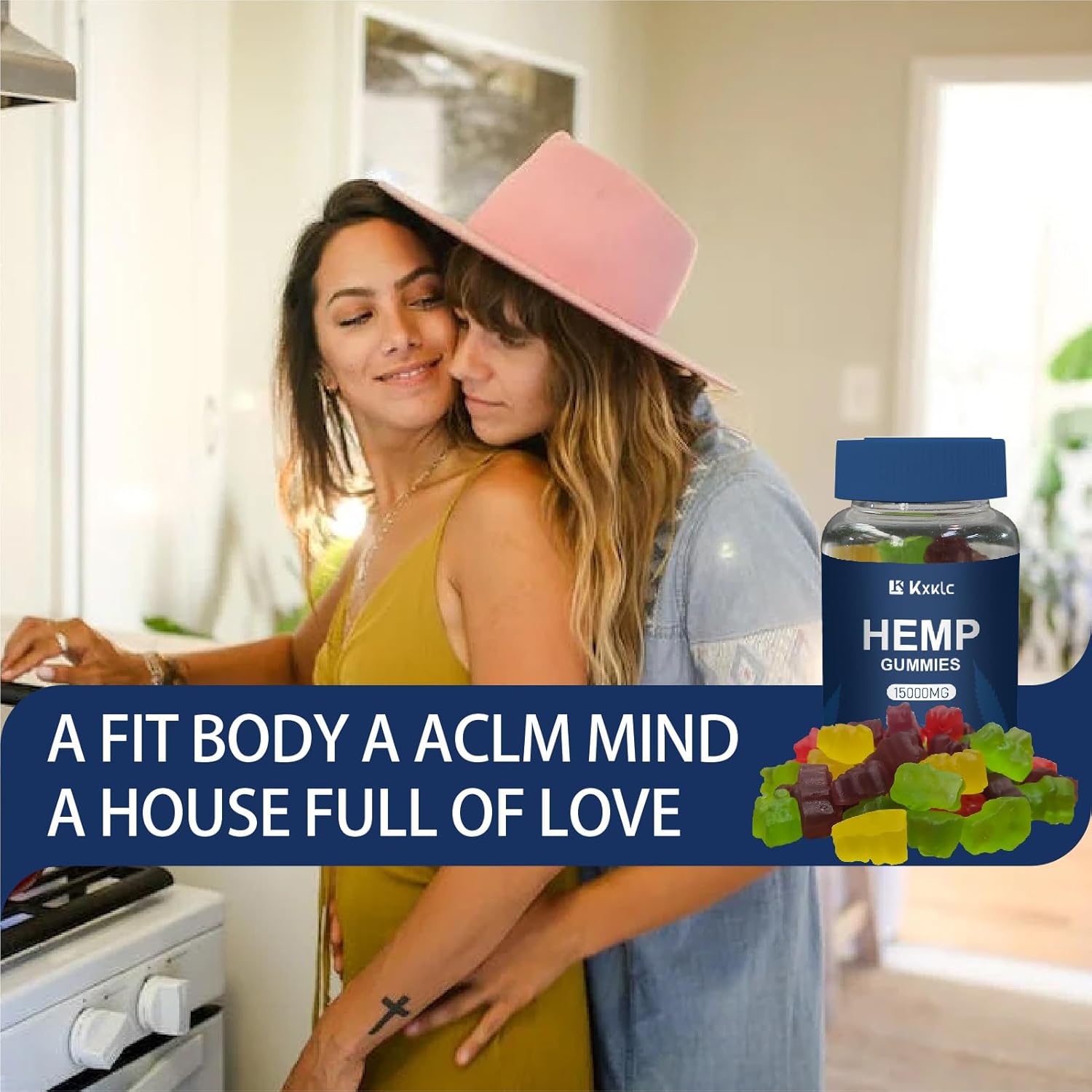 Organic Omega 3 6 9 metabolism booster Gummies for Relaxation, Non-GMO & Low Sugar - 60 Count Pack