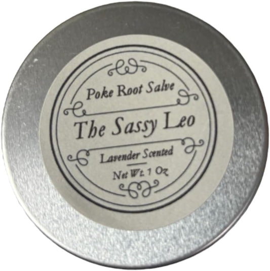 Organic Poke Root and Castor Oil Salve for Lymphatic Support - 1oz - Ideal for Lumps, Bumps, Bruises, Boils, and Cysts - Natural Massage Oil