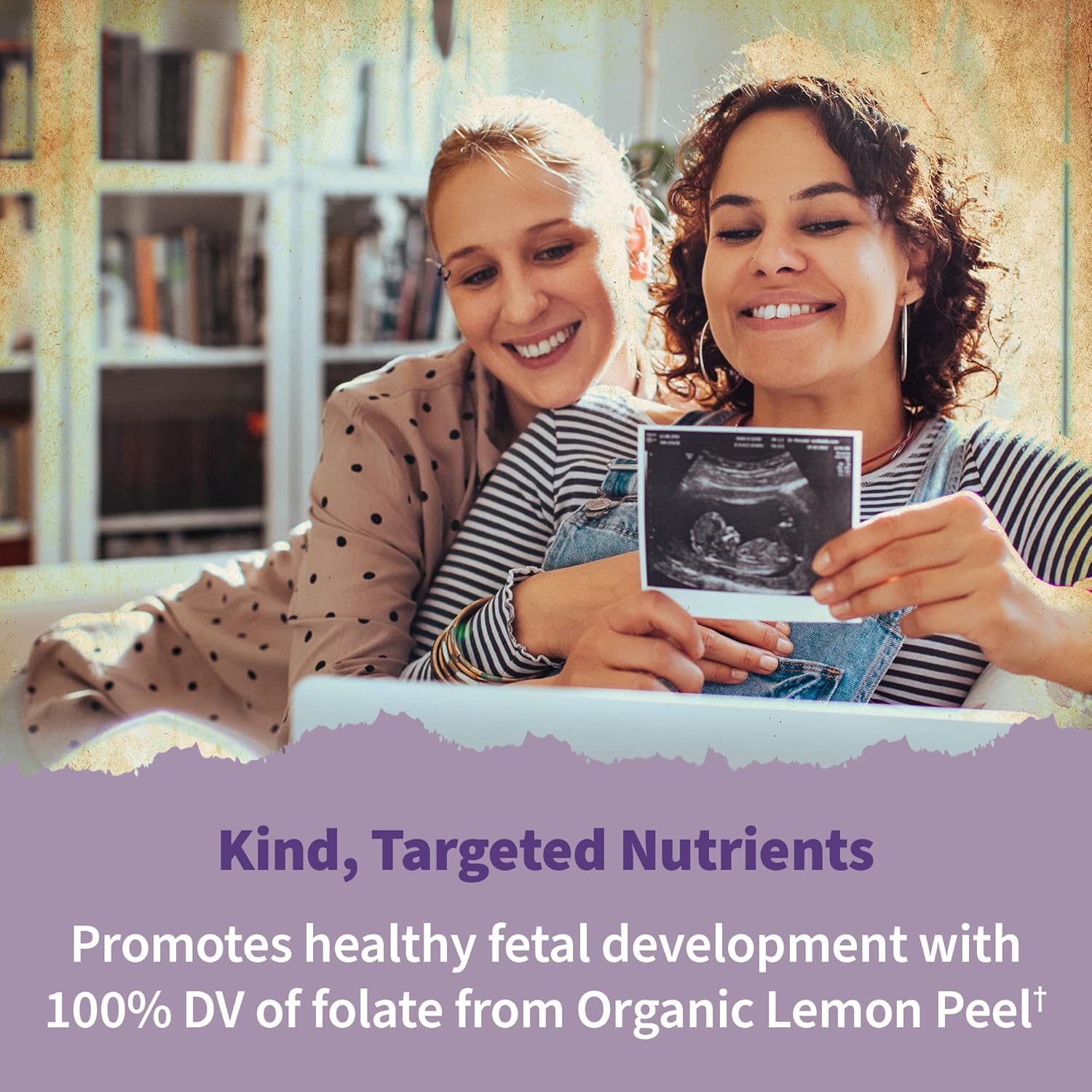 Organic Prenatal Vitamin with Folate for Energy, Healthy Fetal Development, and Vitamin D - Garden of Life Organics