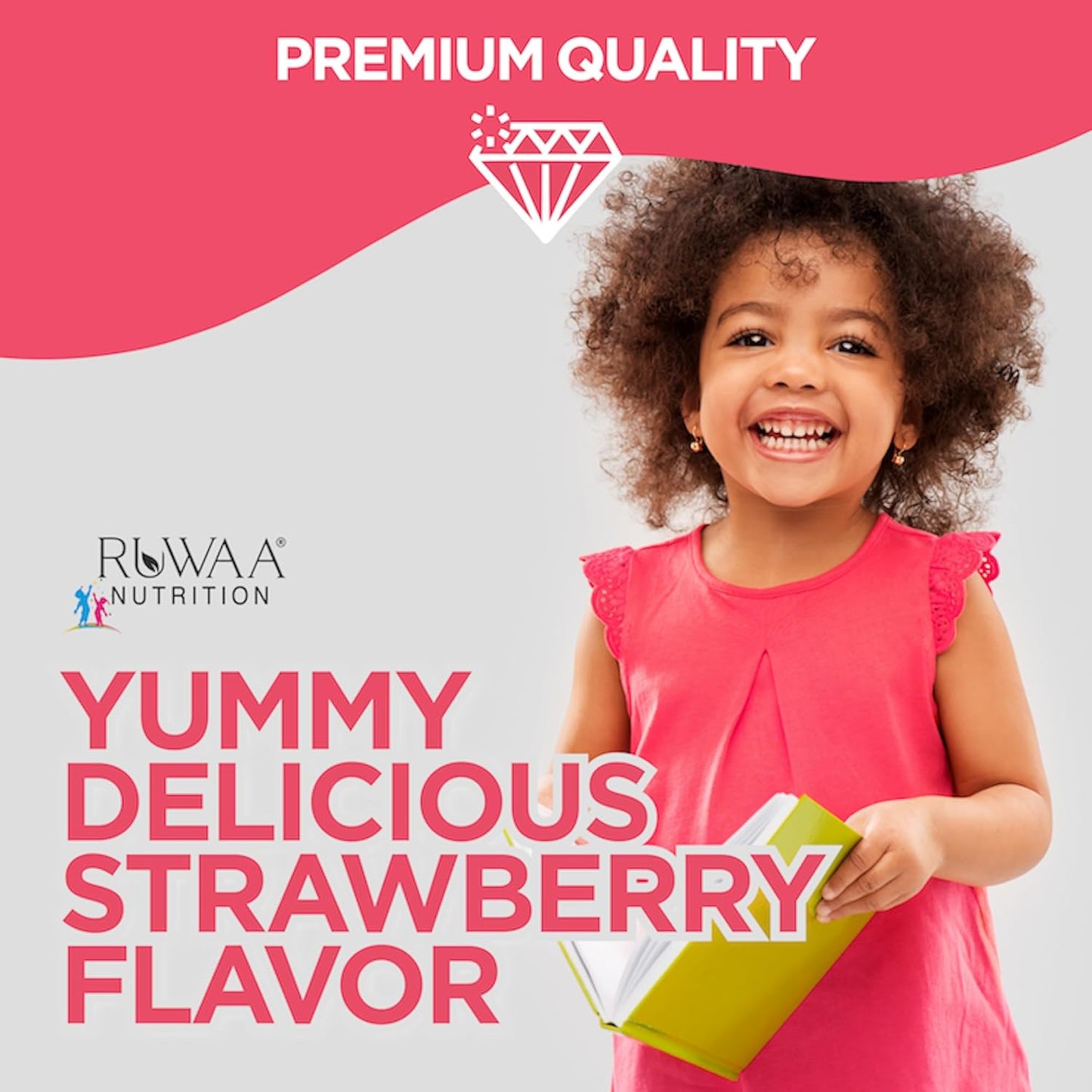 Organic Probiotic Gummies for Kids - Daily Digestive Health Supplement for Children - Vegan Chewable Probiotic Prebiotic Gummies - 120ct