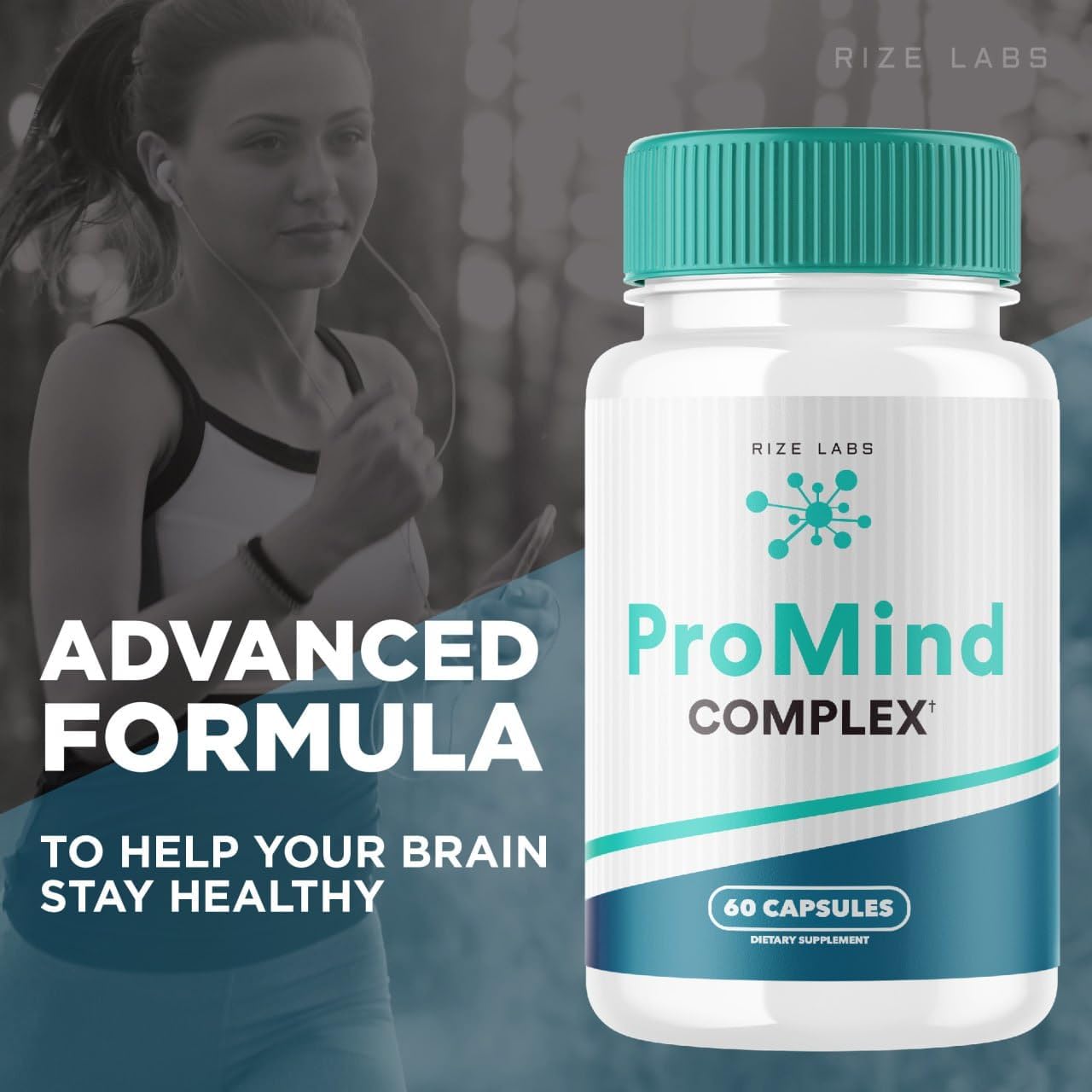 Organic ProMind Complex Memory Support Supplement 3-Pack (180 Capsules) - Boost Brain Strength and Memory with Pro Mind Formula