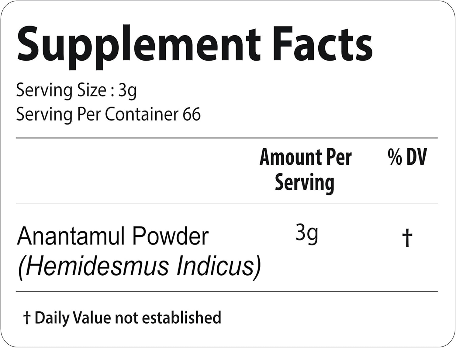 Organic Sarsaparilla Root Powder - Hemidesmus Indicus - Anantmool - 200g/7oz - Ayurvedic Herbal Supplement - Gluten-Free, Non-GMO, Vegan - 100% Pure