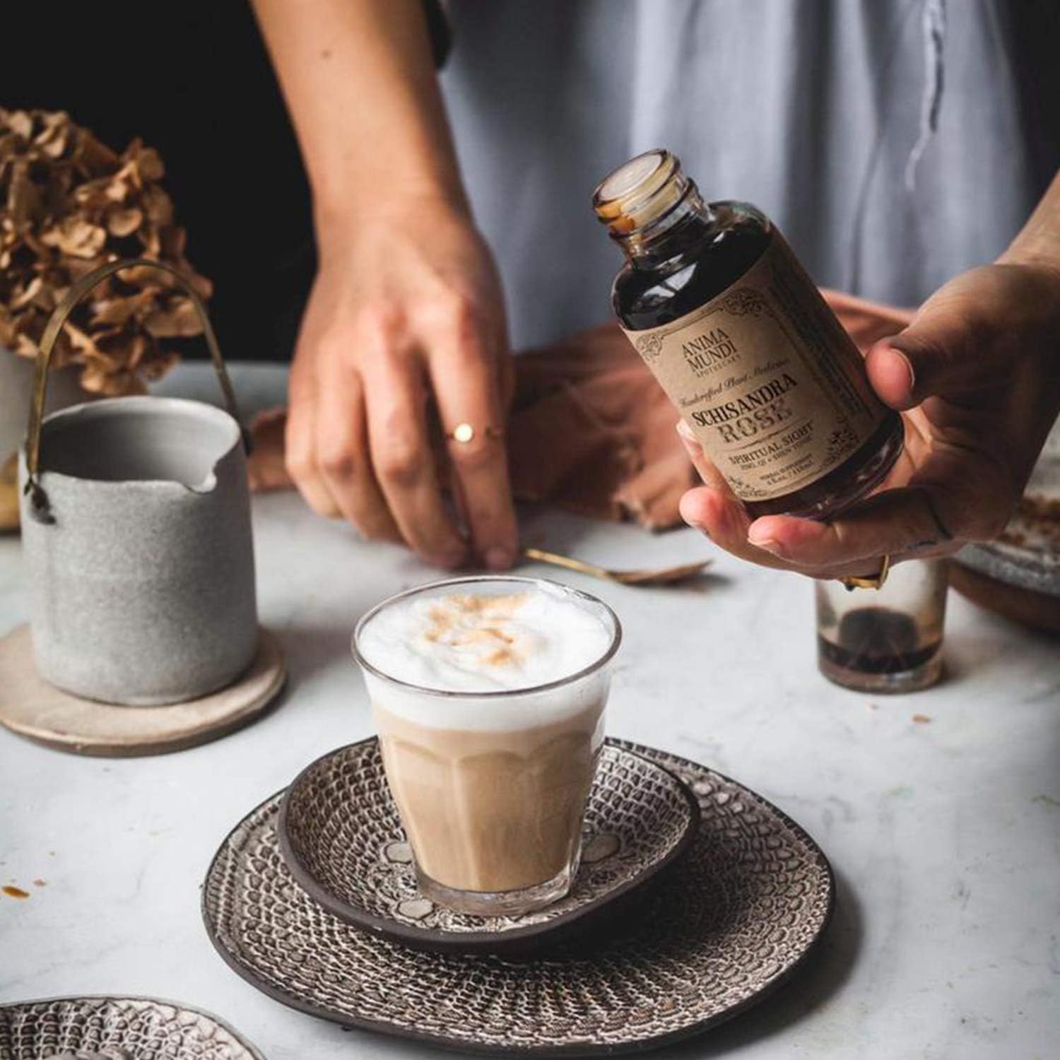 Organic Schisandra Rose Elixir - Adaptogen Supplement for Liver & Kidney Support - 4oz