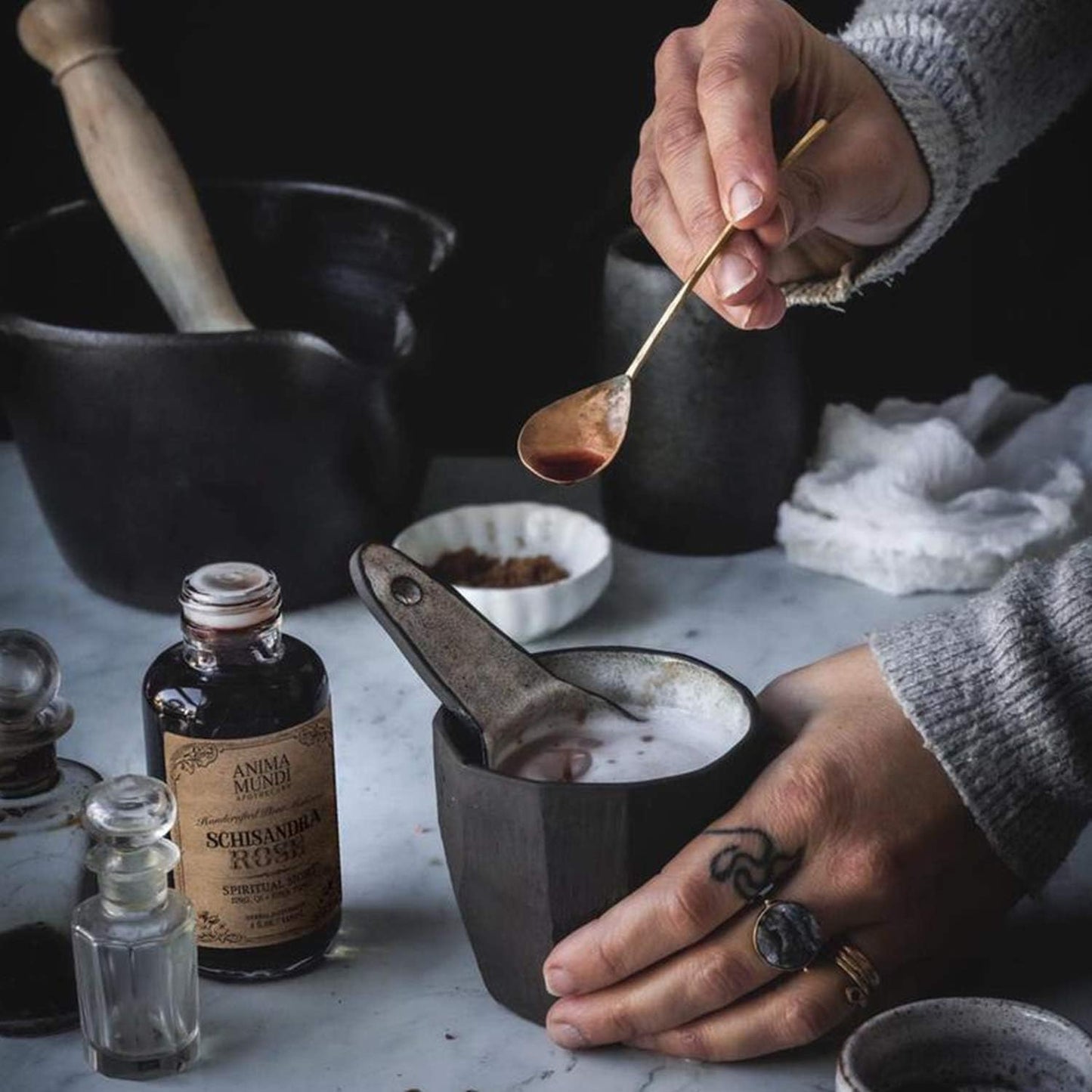 Organic Schisandra Rose Elixir - Adaptogen Supplement for Liver & Kidney Support - 4oz