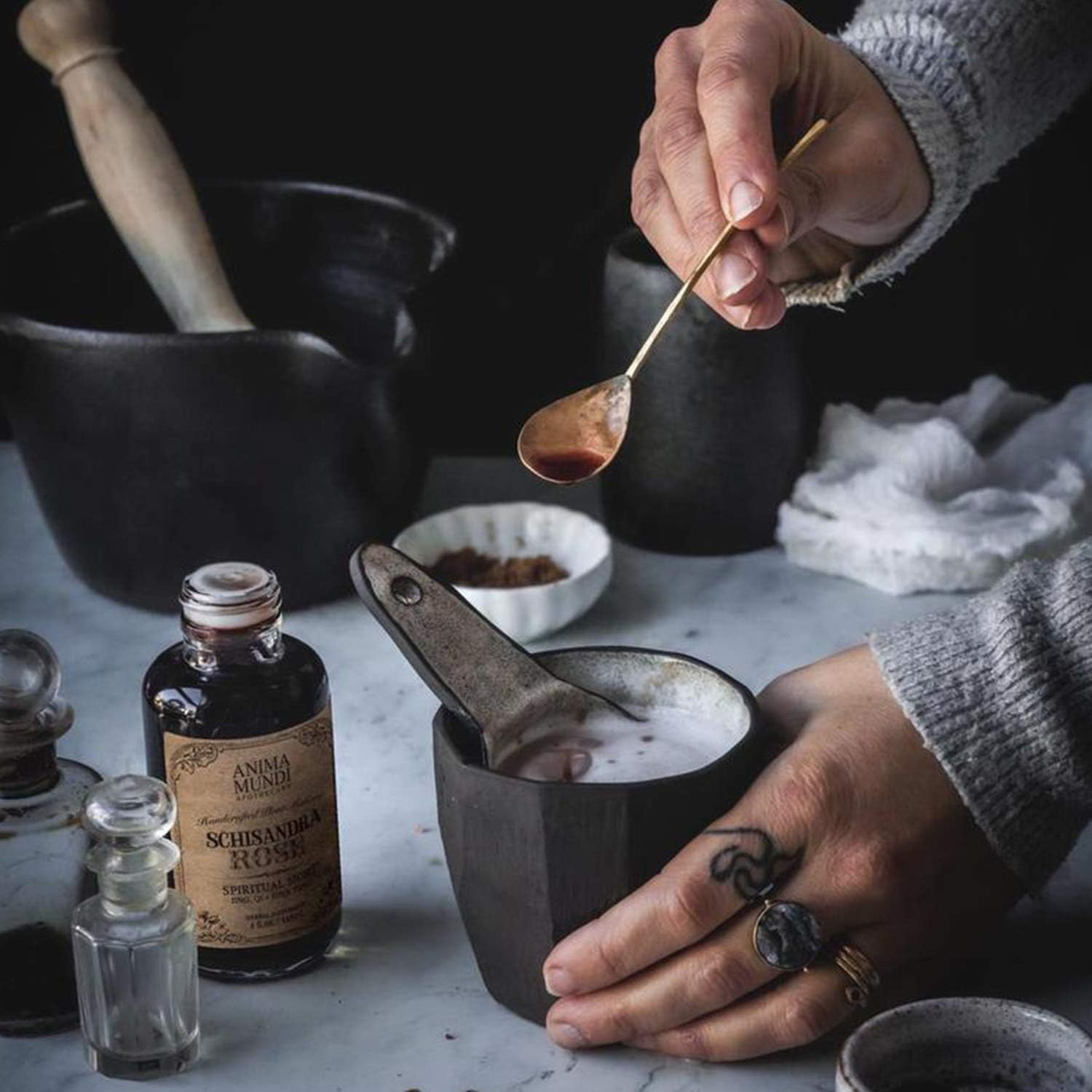 Organic Schisandra Rose Elixir - Adaptogen Supplement for Liver & Kidney Support - 4oz