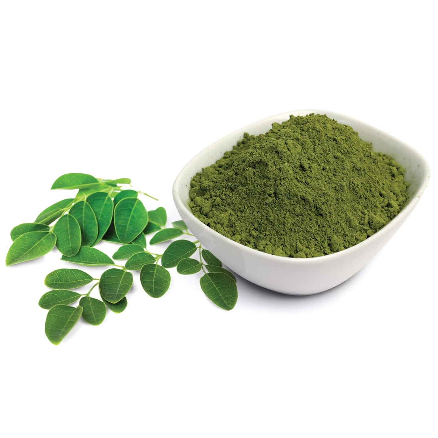 Organic Sunfood Moringa Powder - Pure Single Ingredient Superfood for Hair Loss and  Slimming Formula  - 8 oz Bag
