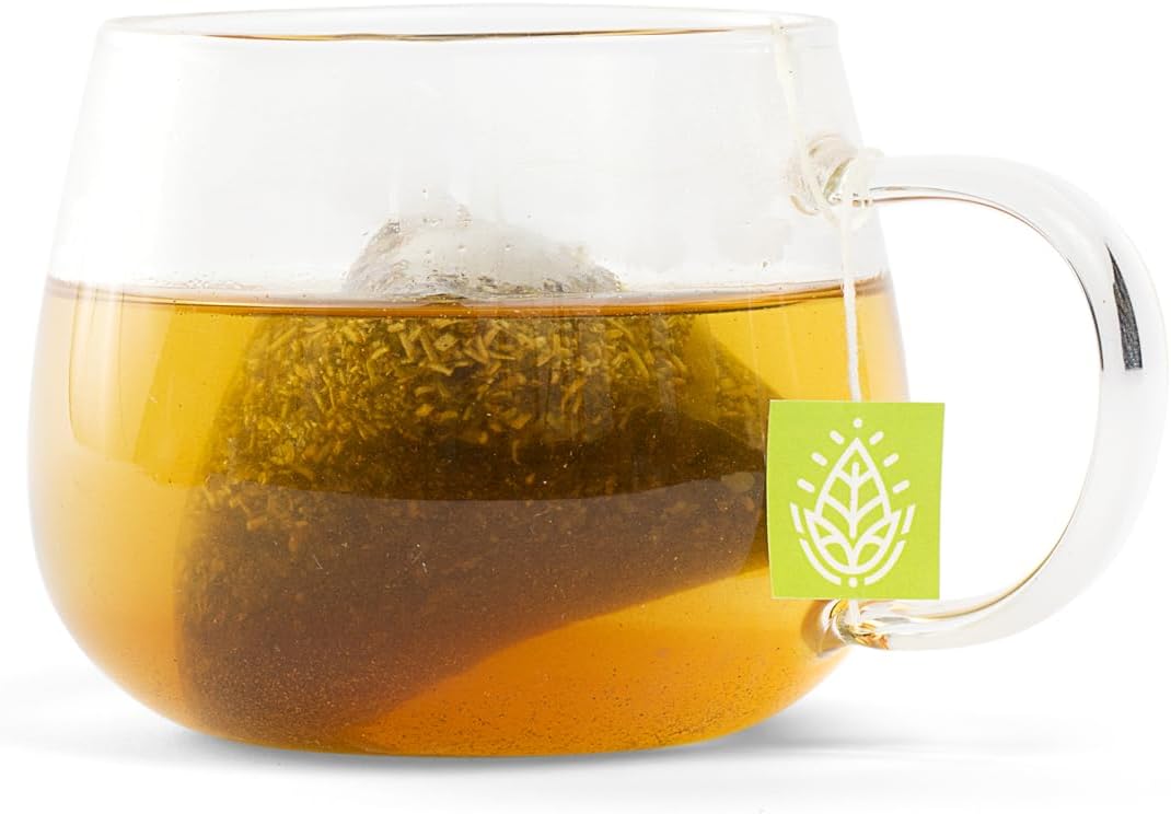 Organic Tea Botanics Night Sweat Tea for Menopause Relief and Hormone Balance - Promotes Sleep and Mood (15 Day Supply)