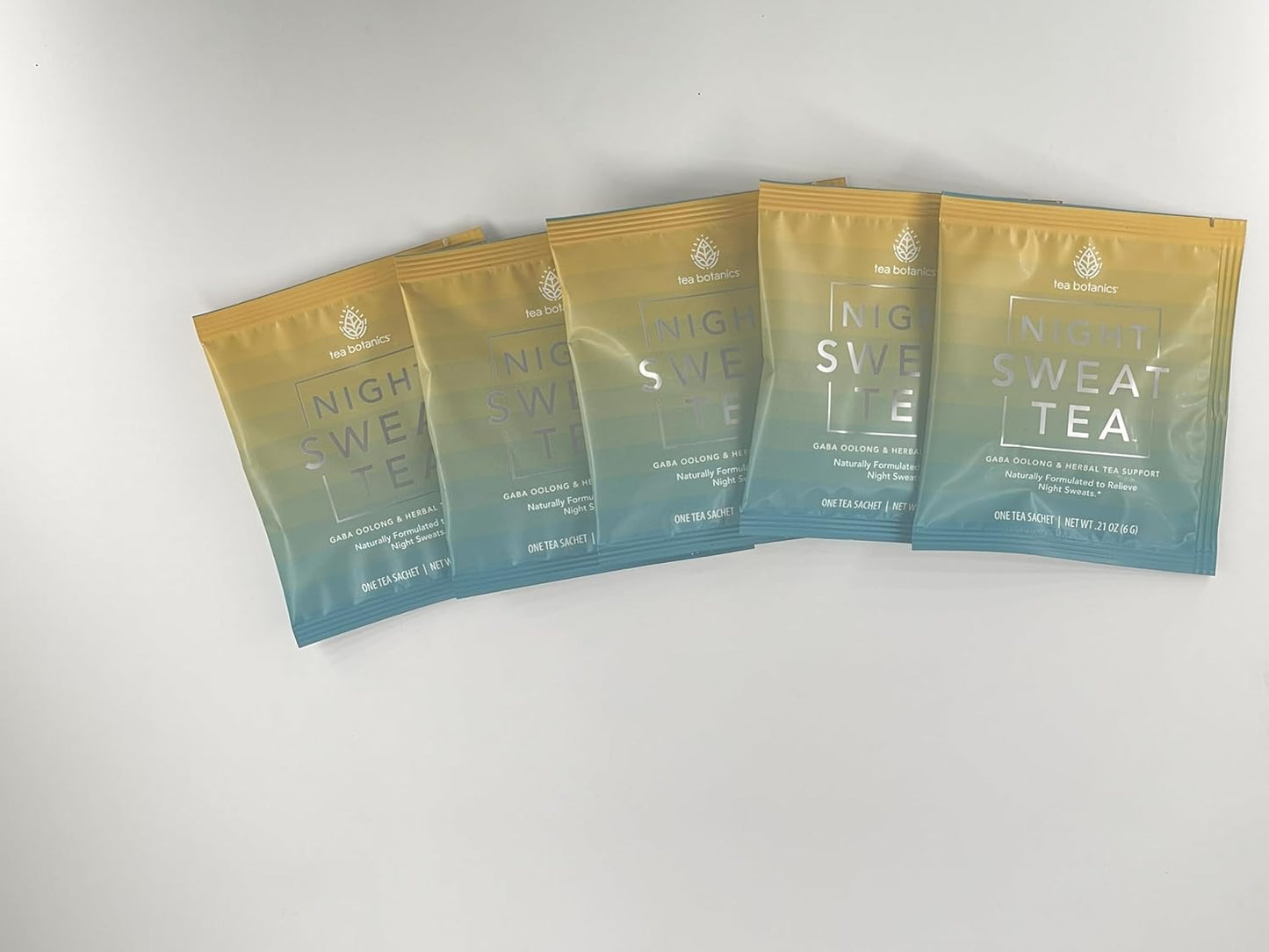 Organic Tea Botanics Night Sweat Tea for Menopause Relief and Hormone Balance - Promotes Sleep and Mood (15 Day Supply)