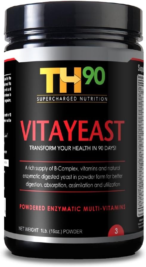 Organic Vanilla Collagen and Brewer's Yeast Nutrition Shake Kit - 1Lb (16OZ) - TH90 Formula