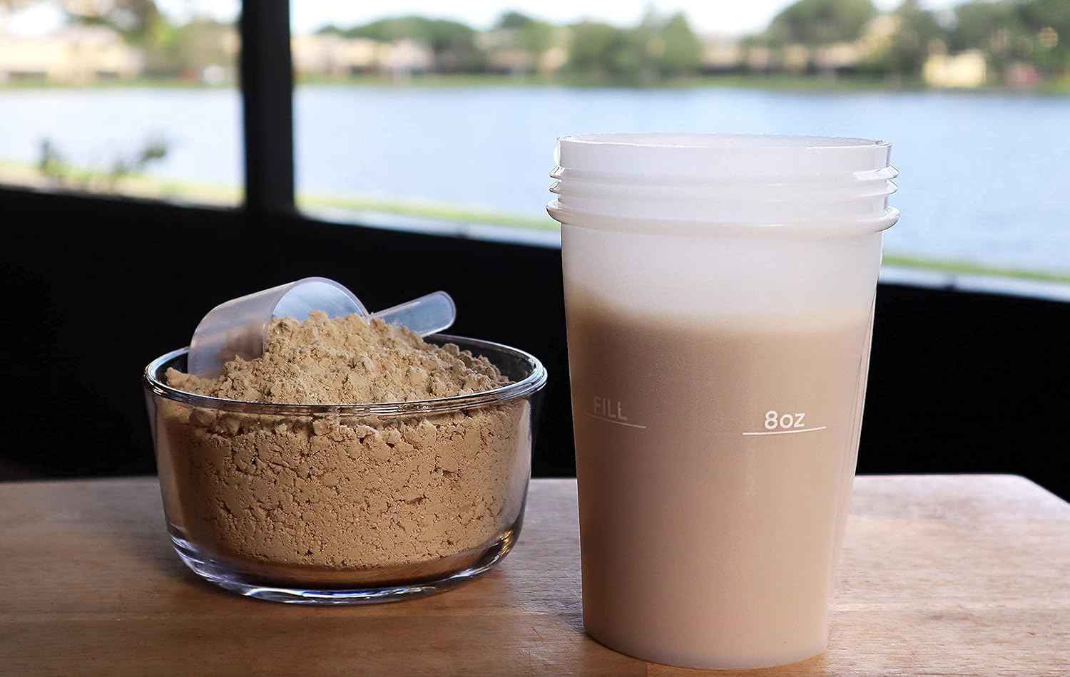Organic Vegan Protein Powder - Plant Based Protein, Vanilla Flavor - Non Dairy, Lactose Free, No Sugar Added, Gluten Free, Soy Free, Non-GMO, Ketogenic Vegan Blend - 1 lb, 16 Ounce